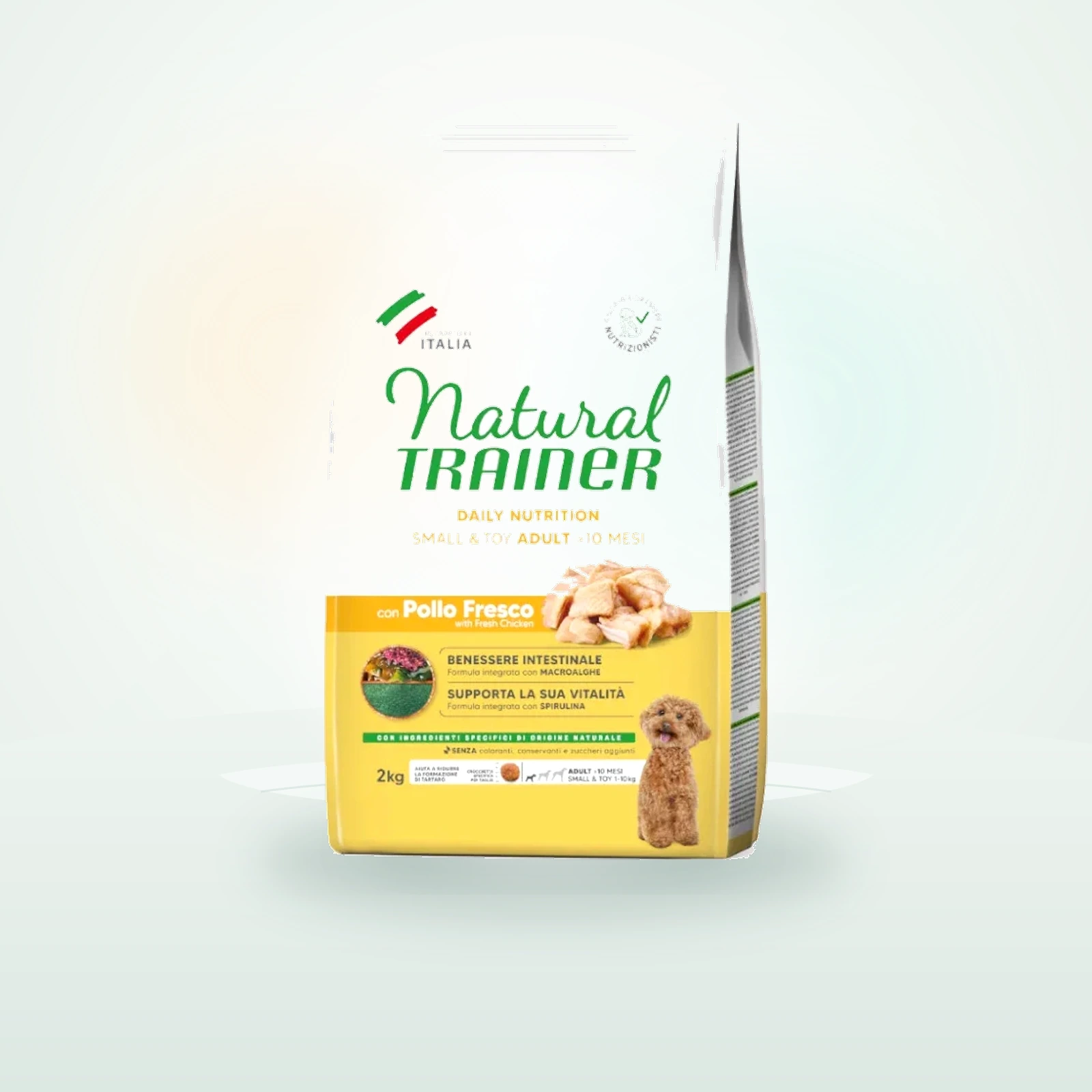 Natural Trainer Adult Small&Toy Pollo pienso