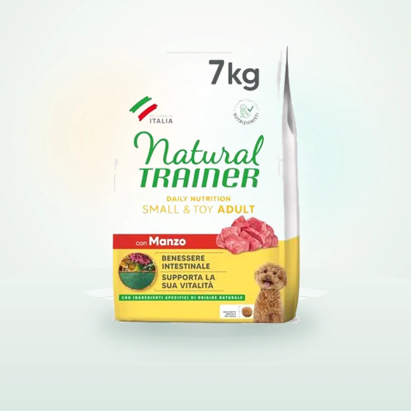 Natural Trainer Adult Small & Toy with Beef