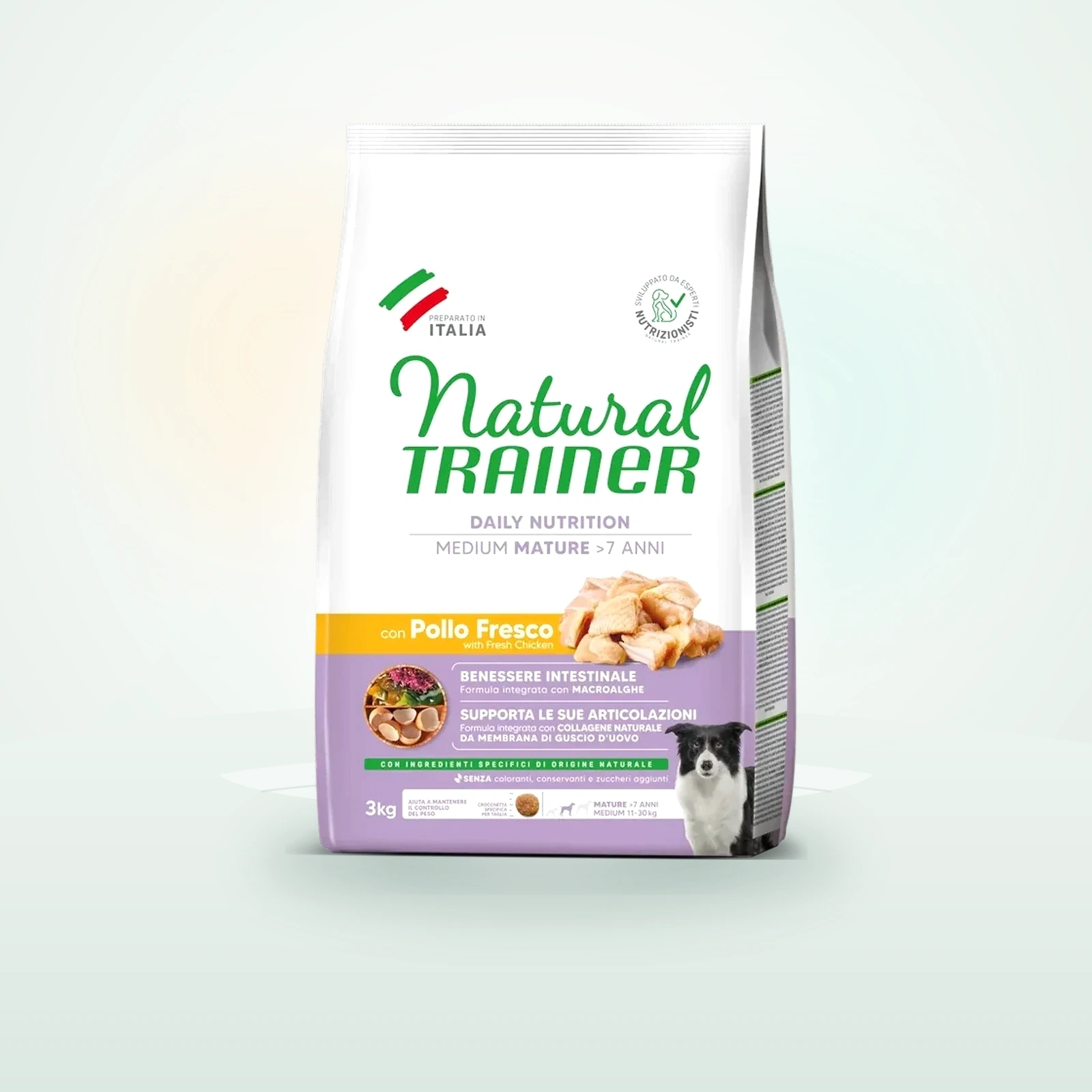 Natural Trainer Daily Nutrition Medium Mature Pollo Fresco