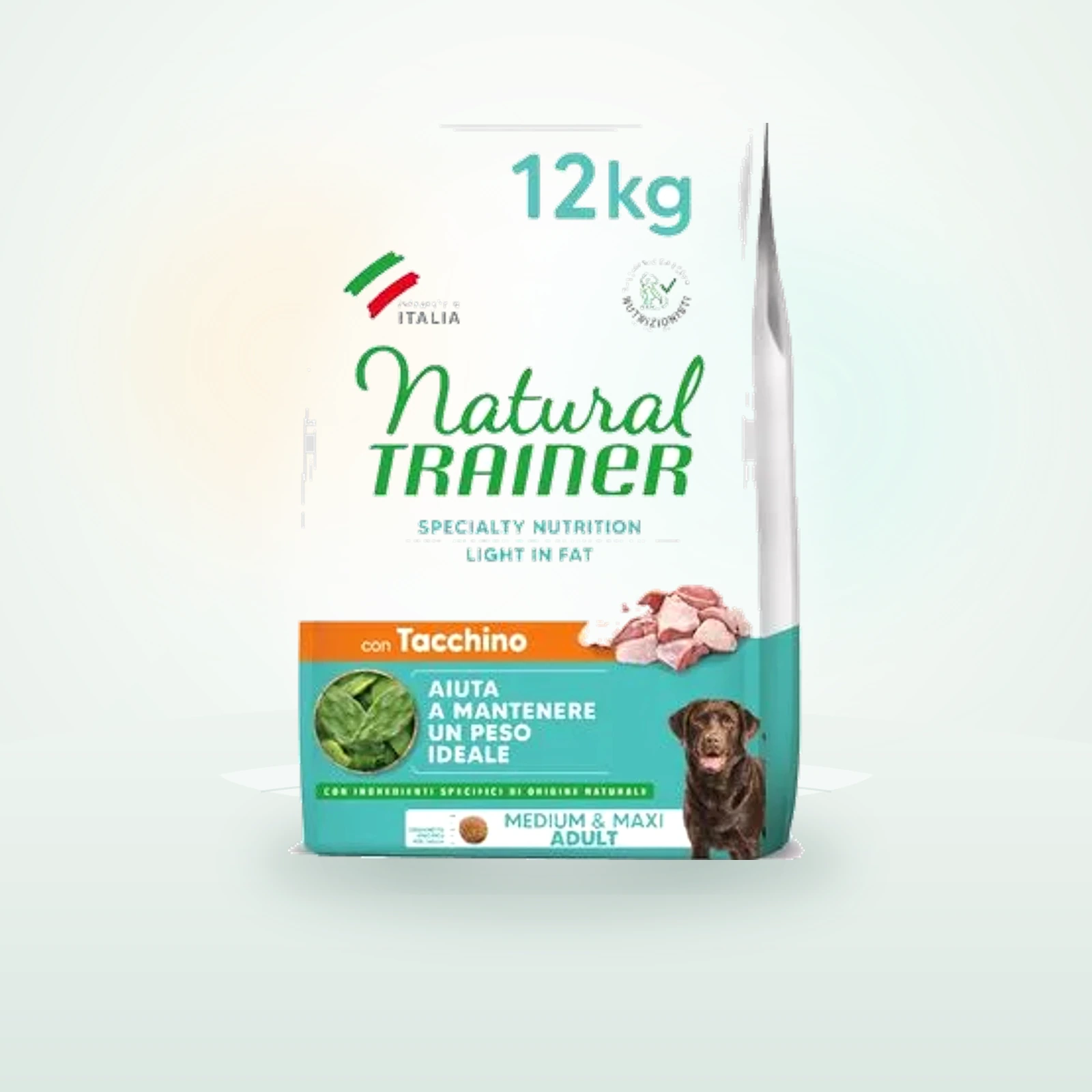 Natural Trainer Light in Fat Adult Medium & Maxi con Pavo
