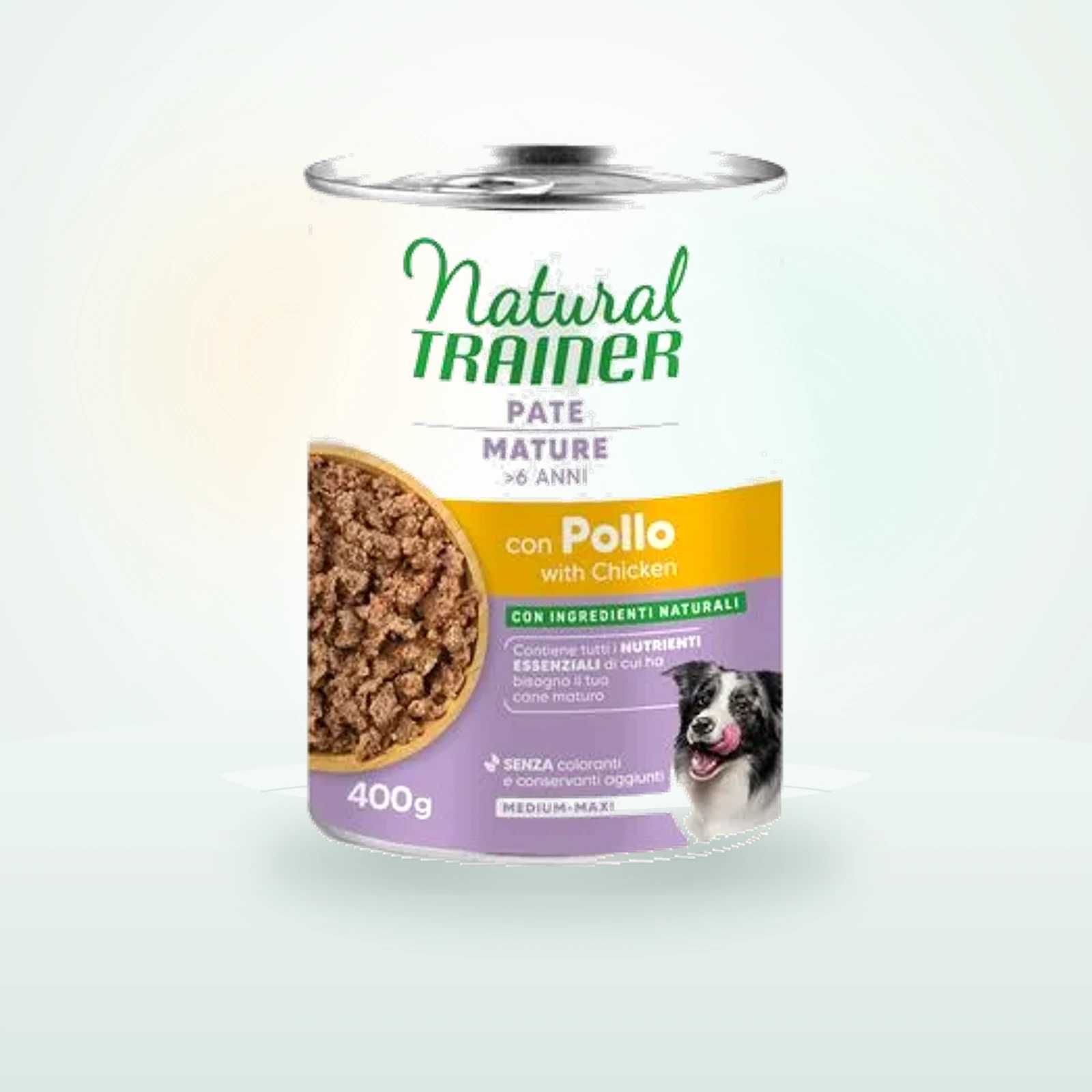 Natural Trainer Pate Medium & Maxi Mature