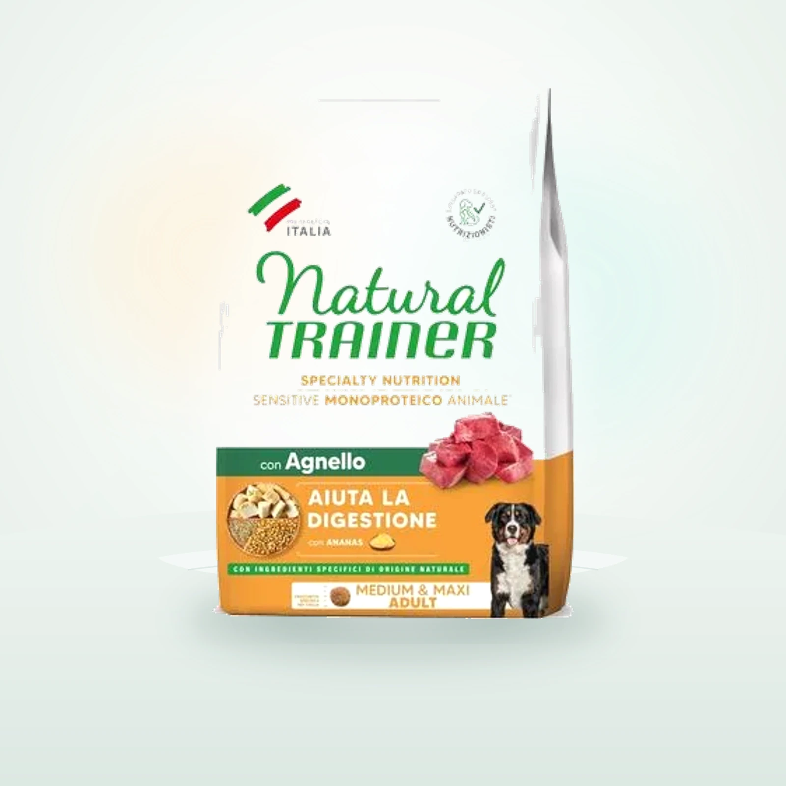 Natural Trainer Sensitive Adult Medium & Maxi agneau pour chien