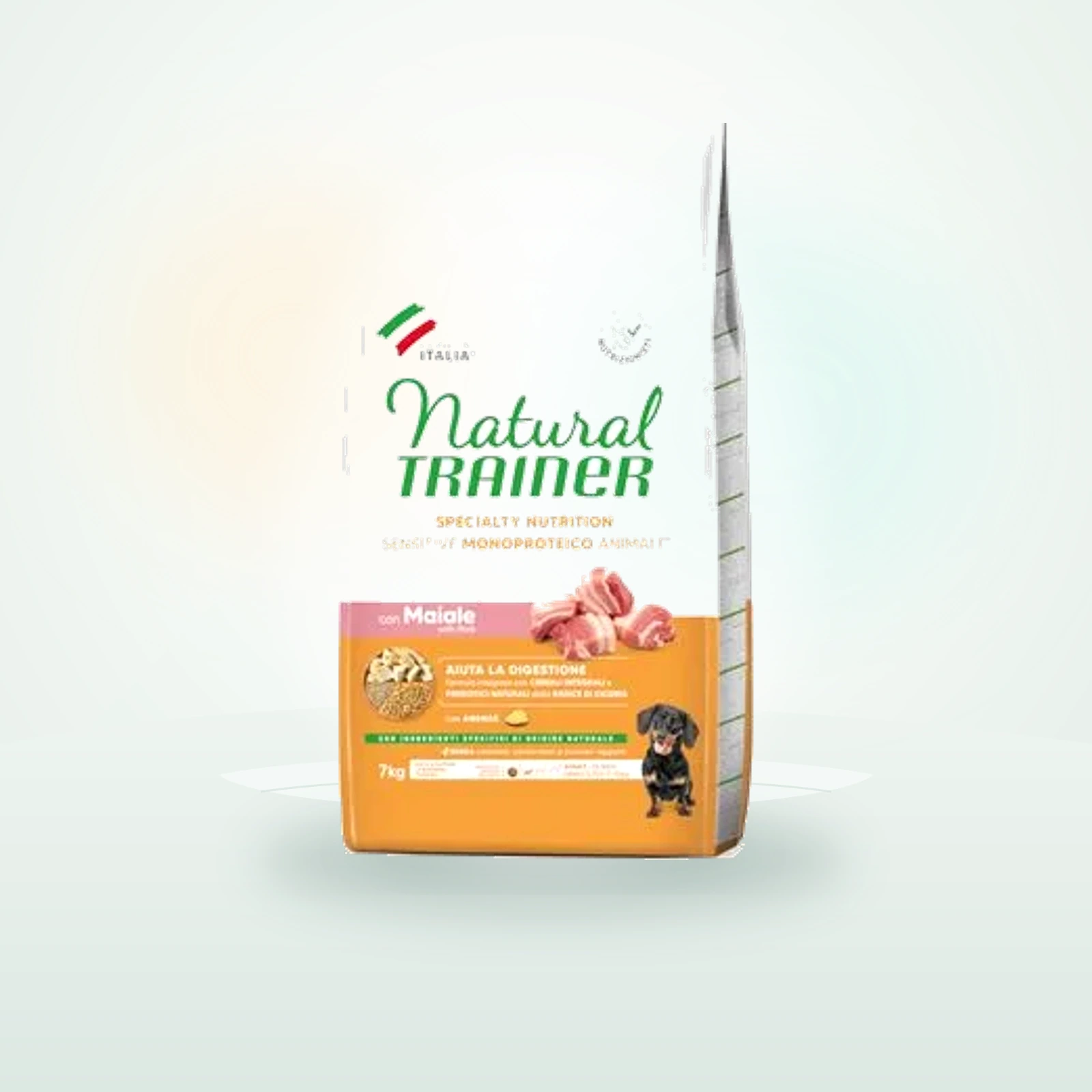 Natural Trainer Sensitive Adult Small & Toy mit Schwein