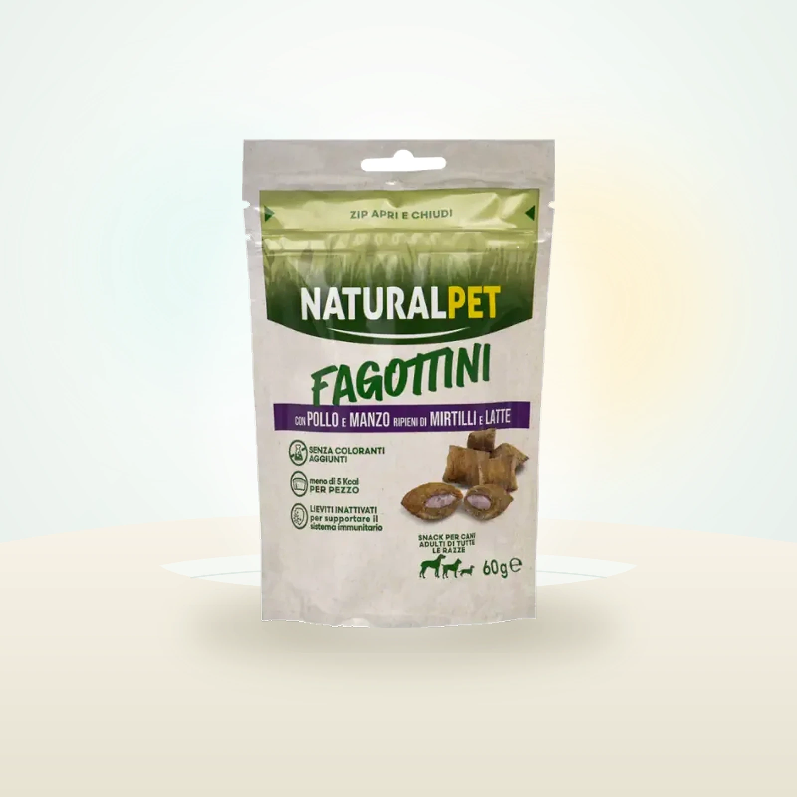 NaturalPet Fagottini ripieni Dog Adult