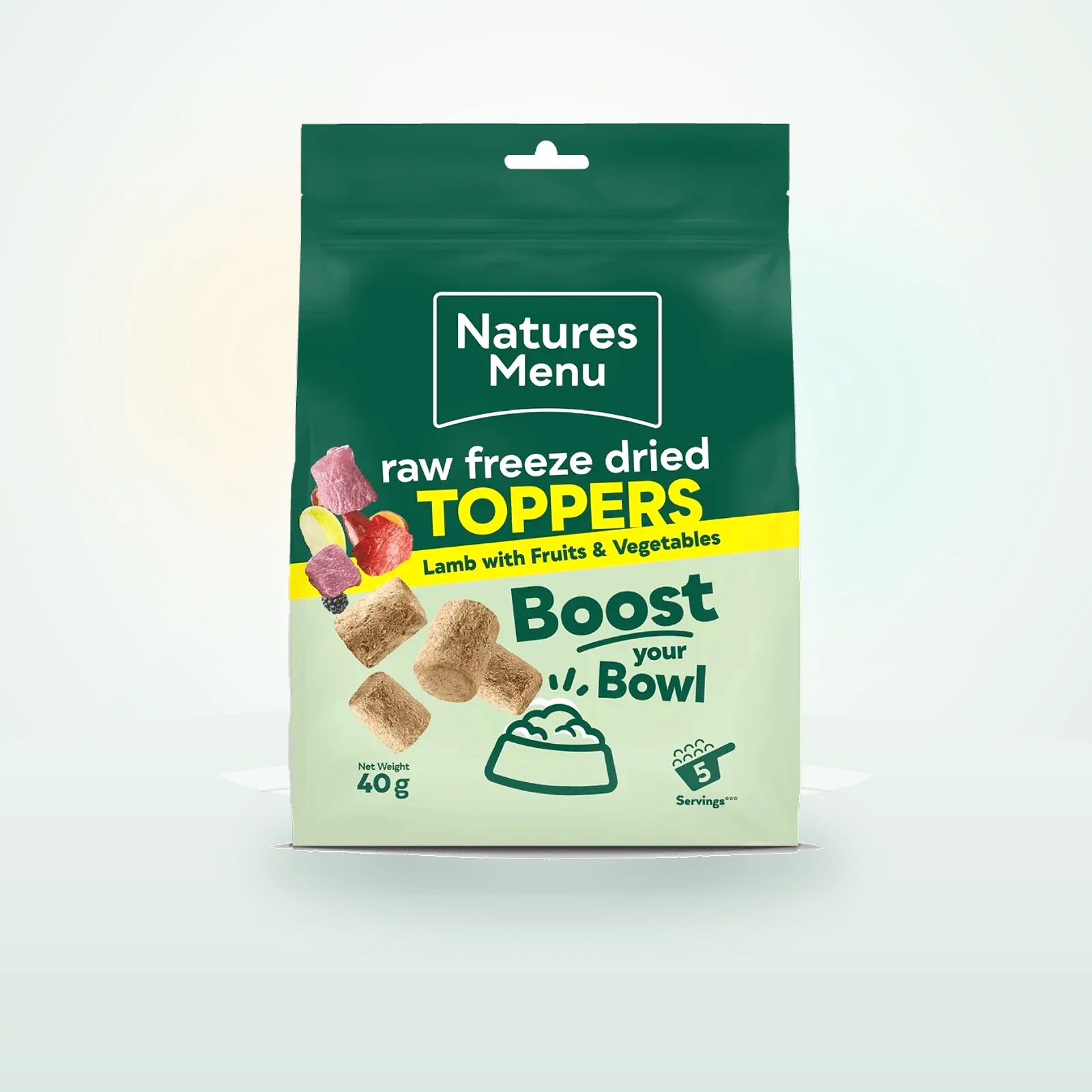 Nature's Menu Raw Freeze Dried Lamb Toppers