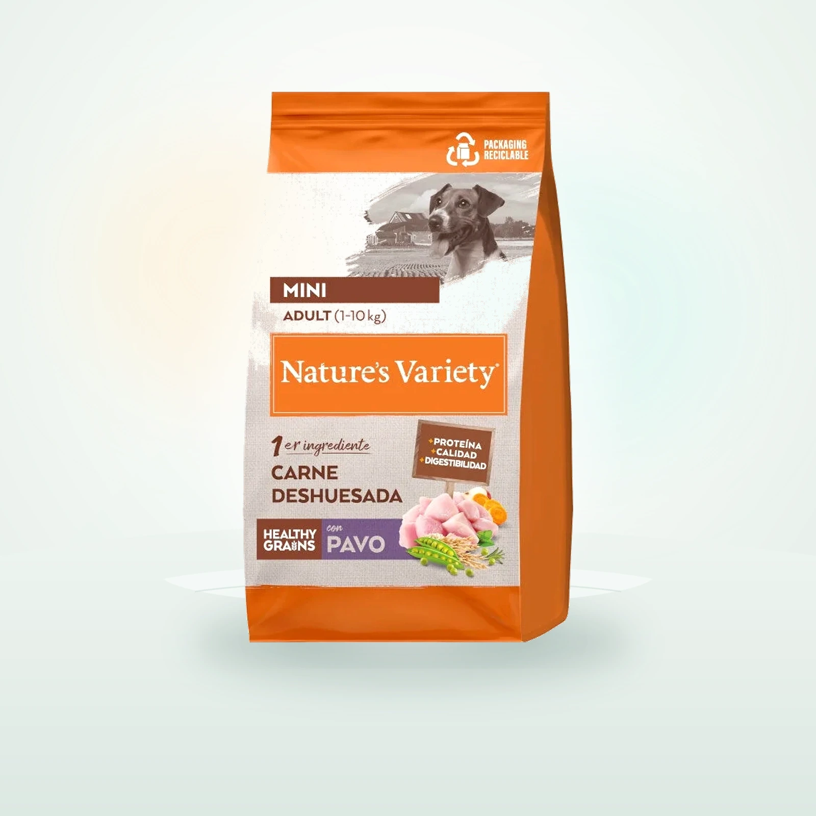 Nature's Variety Healthy Grain Adult Mini Pavo pienso