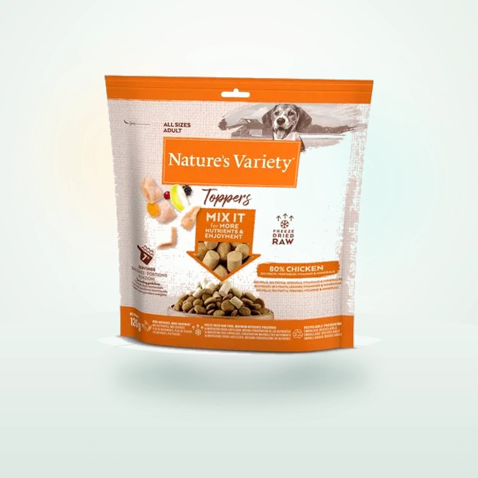Nature's Variety Nature's Freeze-Dried Topper for Dogs