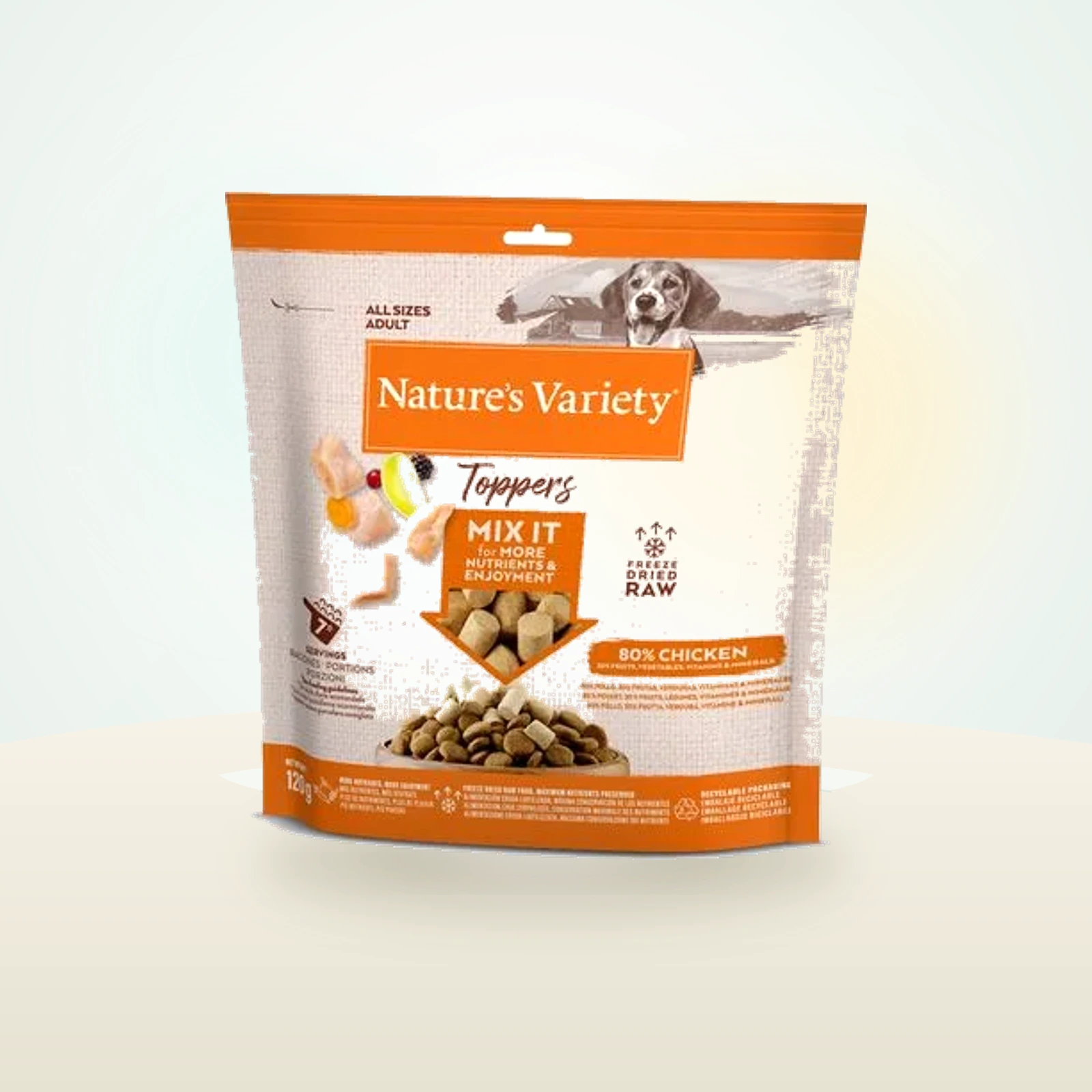 Nature's Variety Nature's Gefriergetrocknete Topper für Hunde