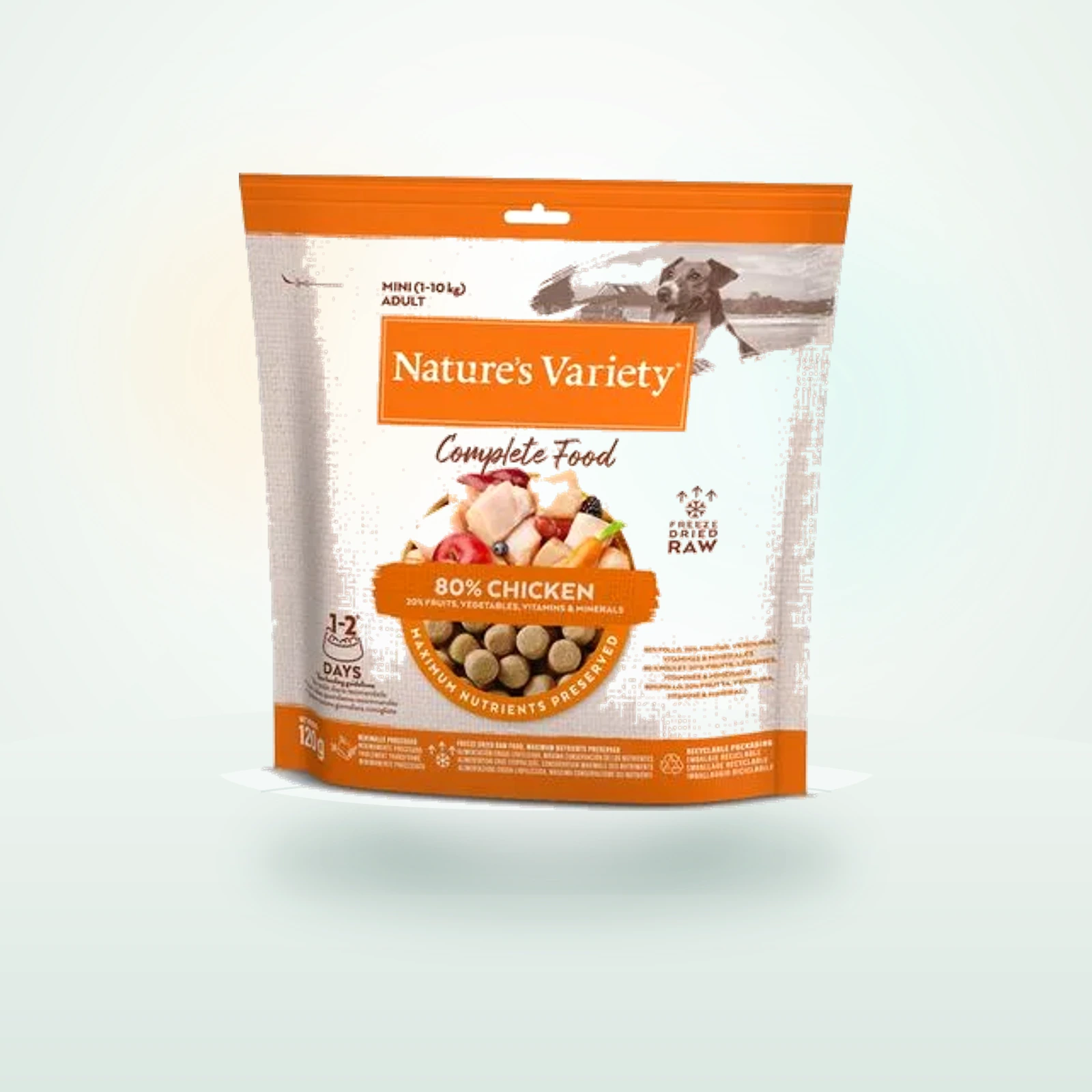 Nature's Variety Nature's Mini Adult Aliment complet lyophilisé pour chien
