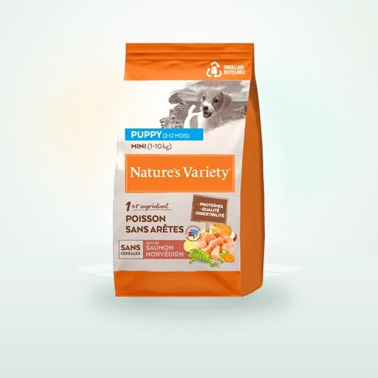 Nature's Variety Nature’s No Grain Mini Puppy saumon pour chiot