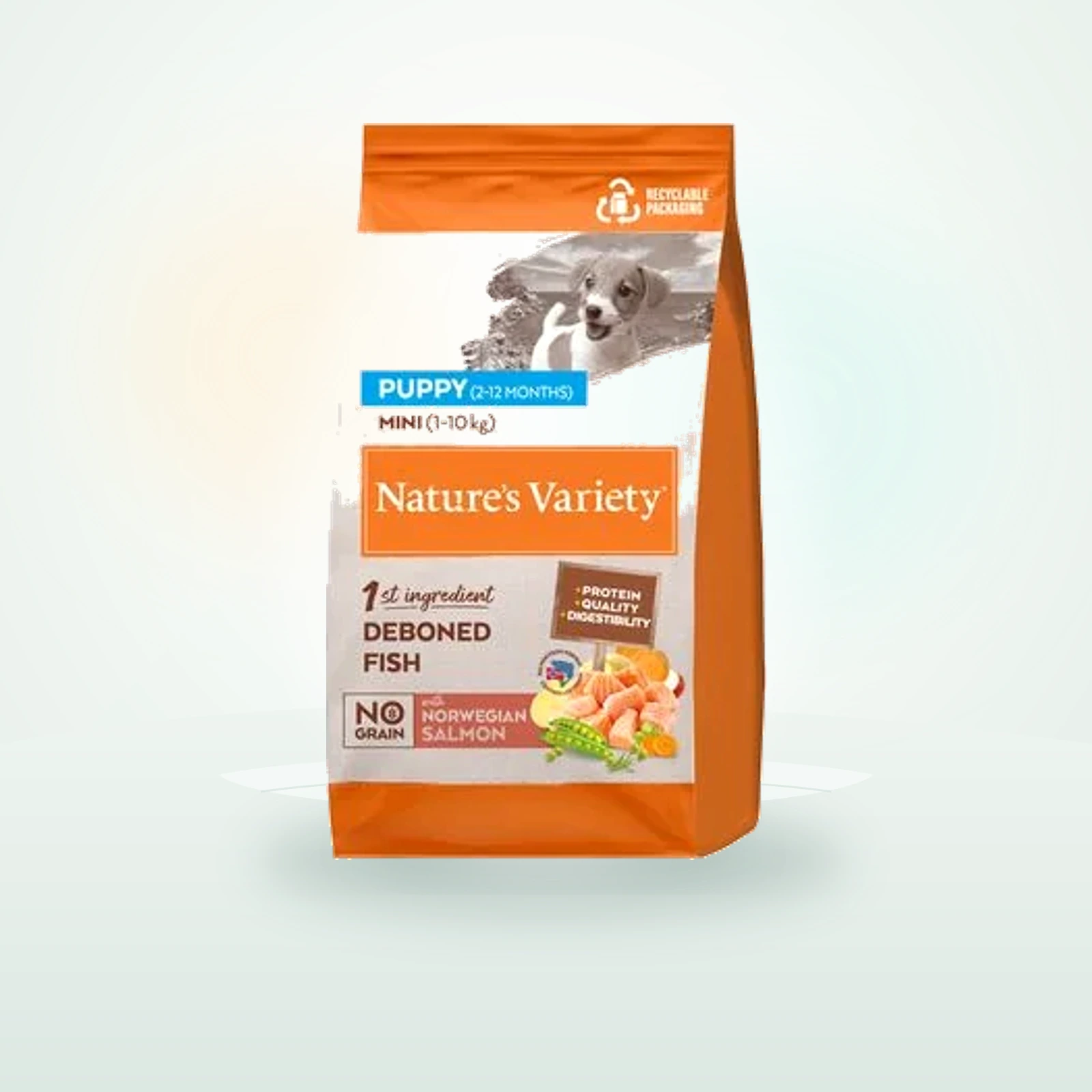 Nature's Variety No Grain Mini Puppy Salmon