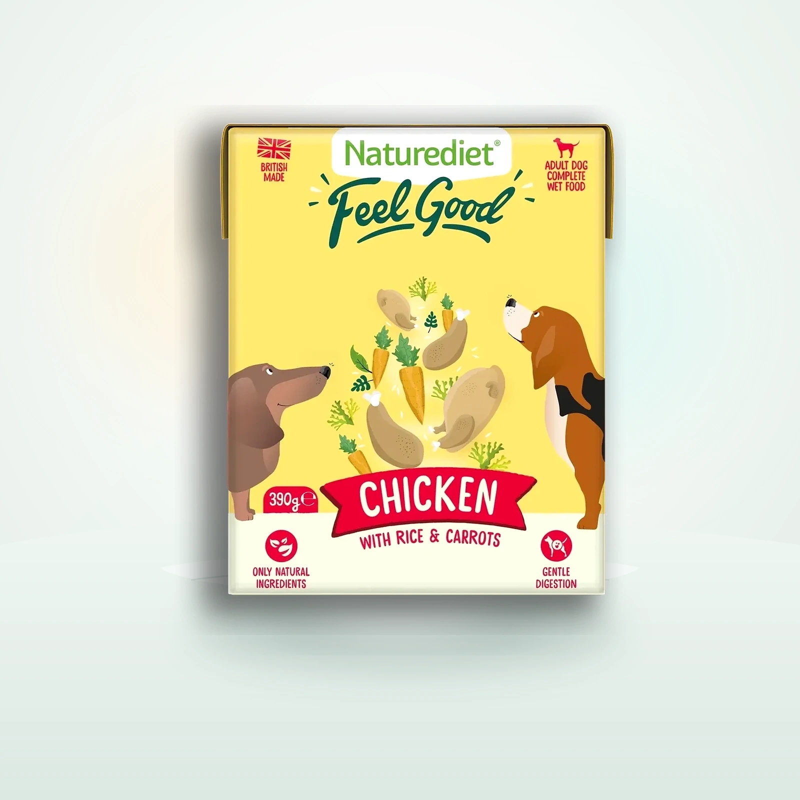 Naturediet Feel Good Chicken (18 x 390g Cartons)