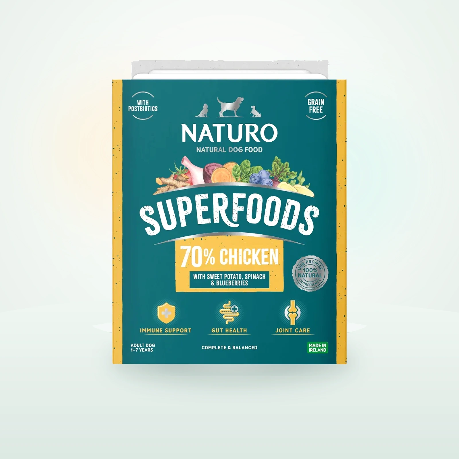 Naturo Adult Dog Chicken Superfoods Grain Free Wet Food