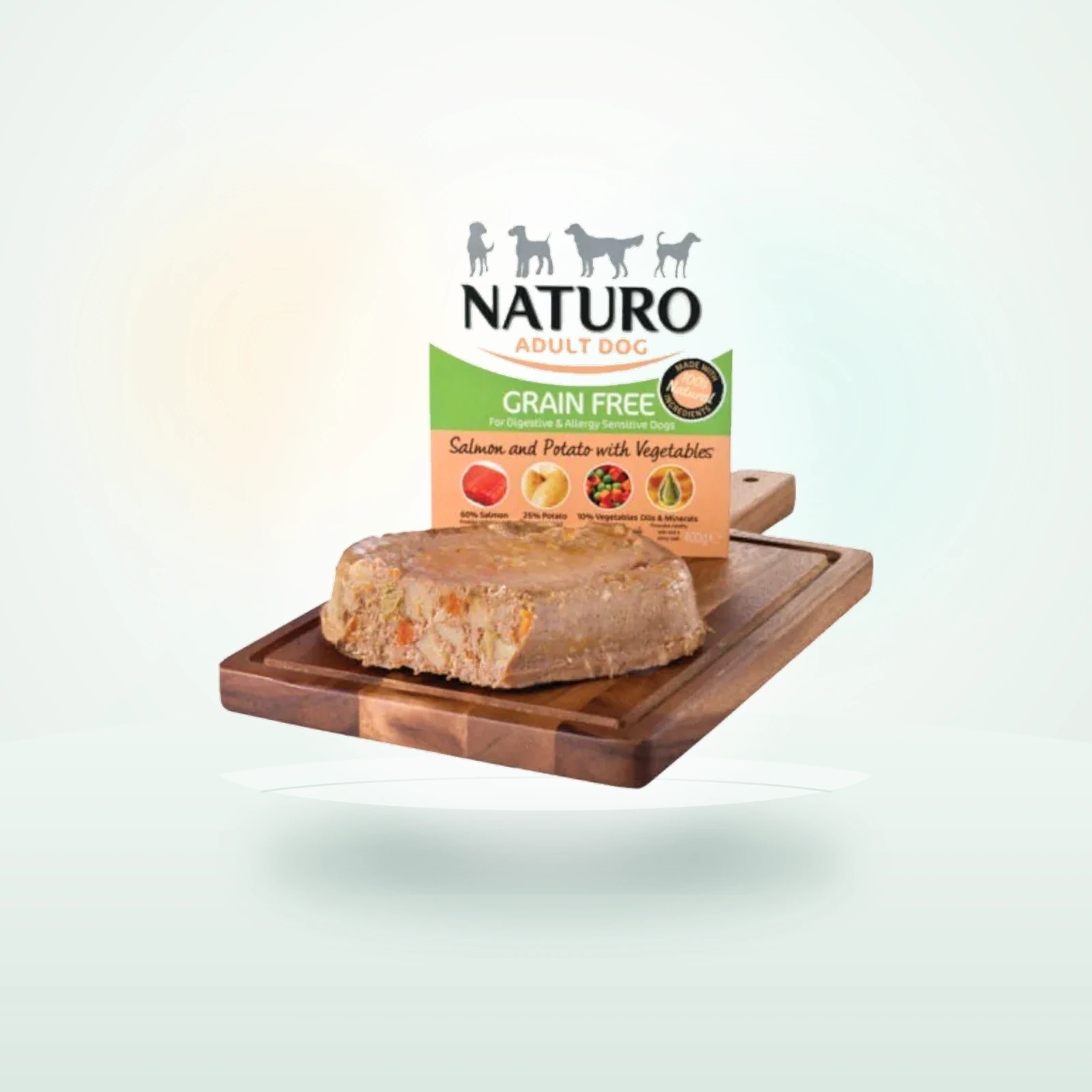 Naturo Adult Grain Free Salmón con Patatas tarrina