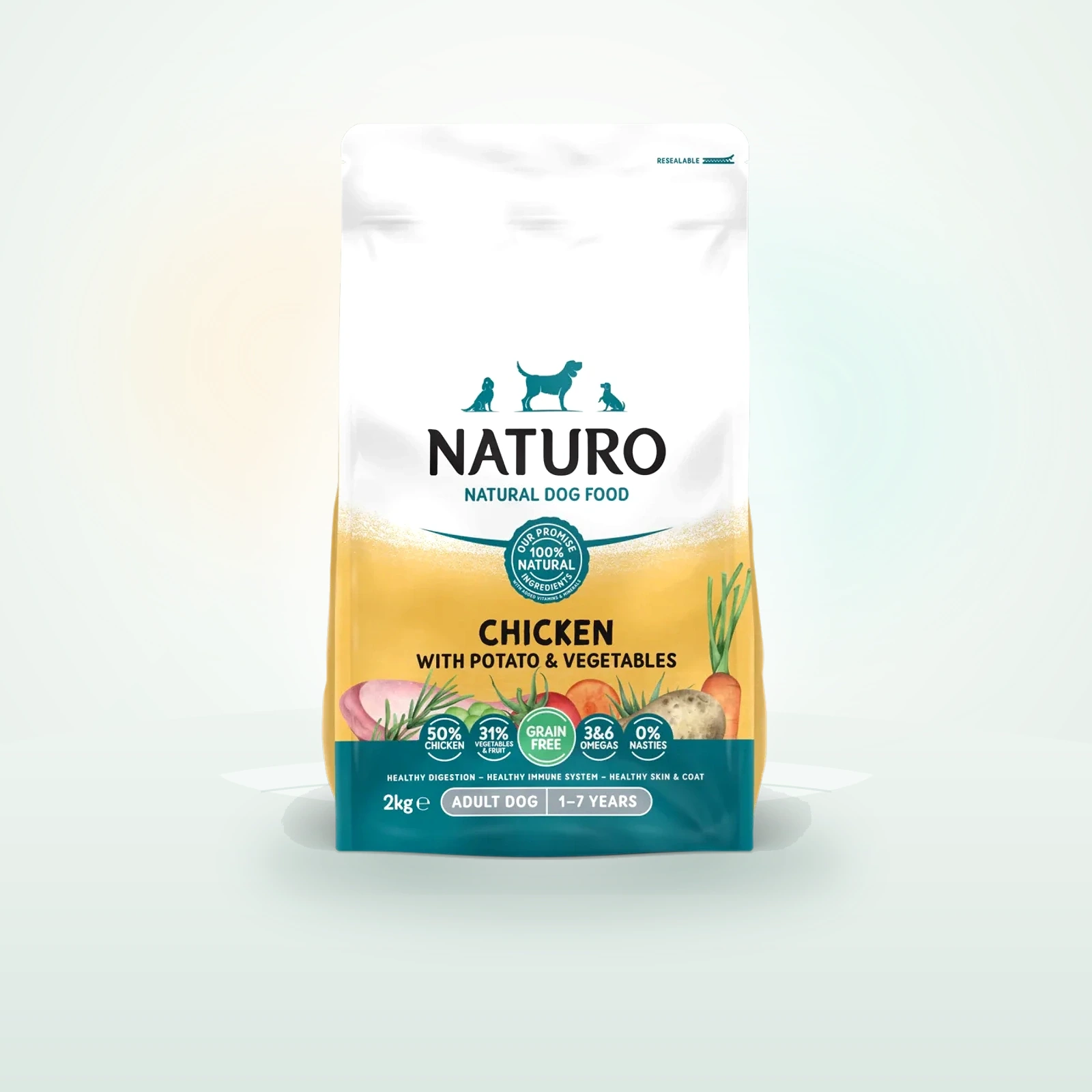 Naturo Dry Dog Food Chicken & Potato