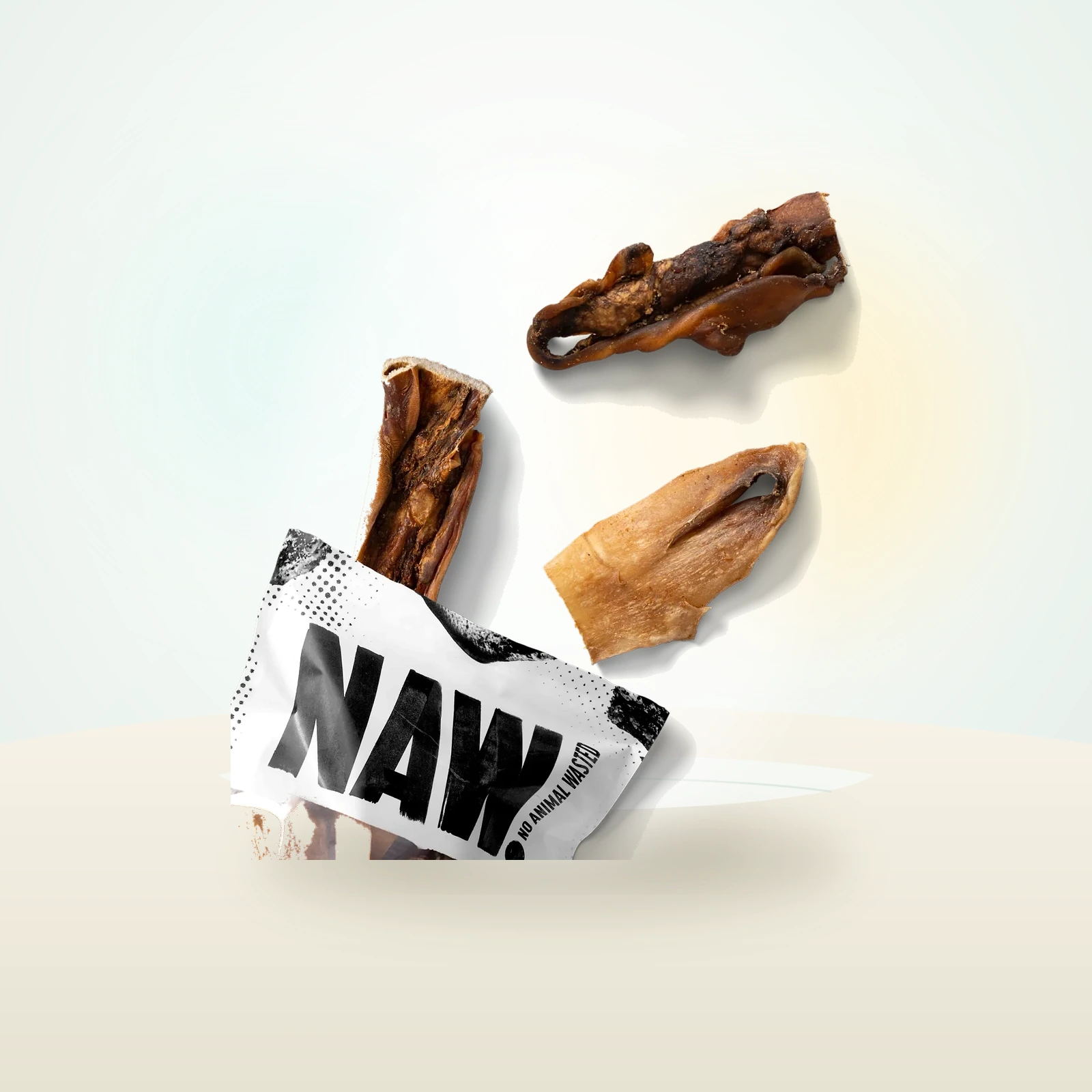 NAW Natural Beef Head Skin Dog Chew Treats