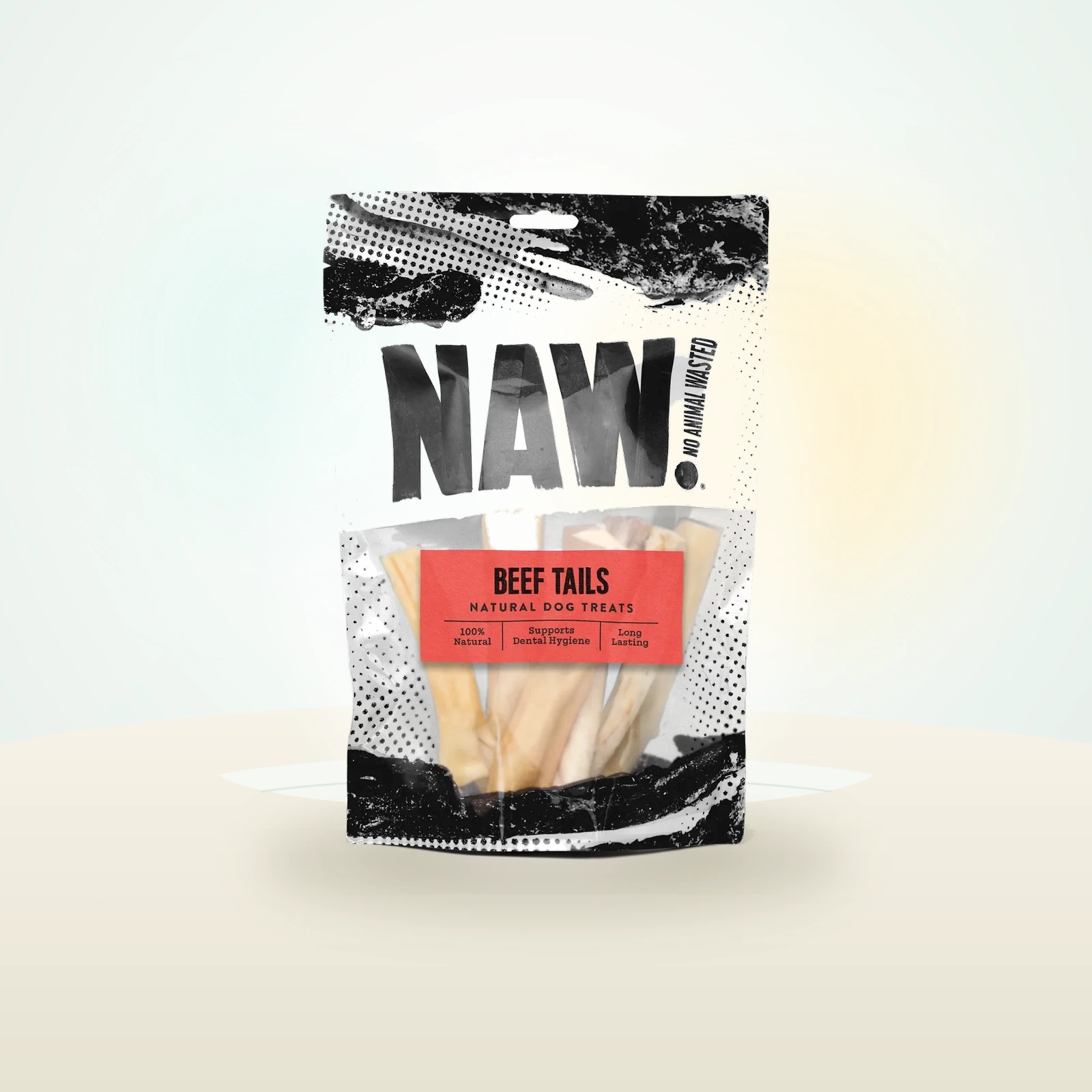 NAW Natural Beef Tails Dog Chew Treats