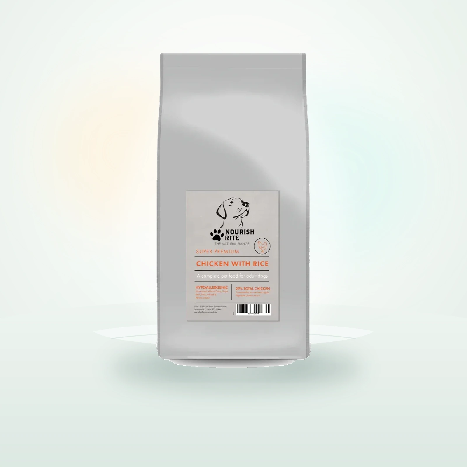 Nourish Rite Premium Adult Dog Food Chicken and Rice