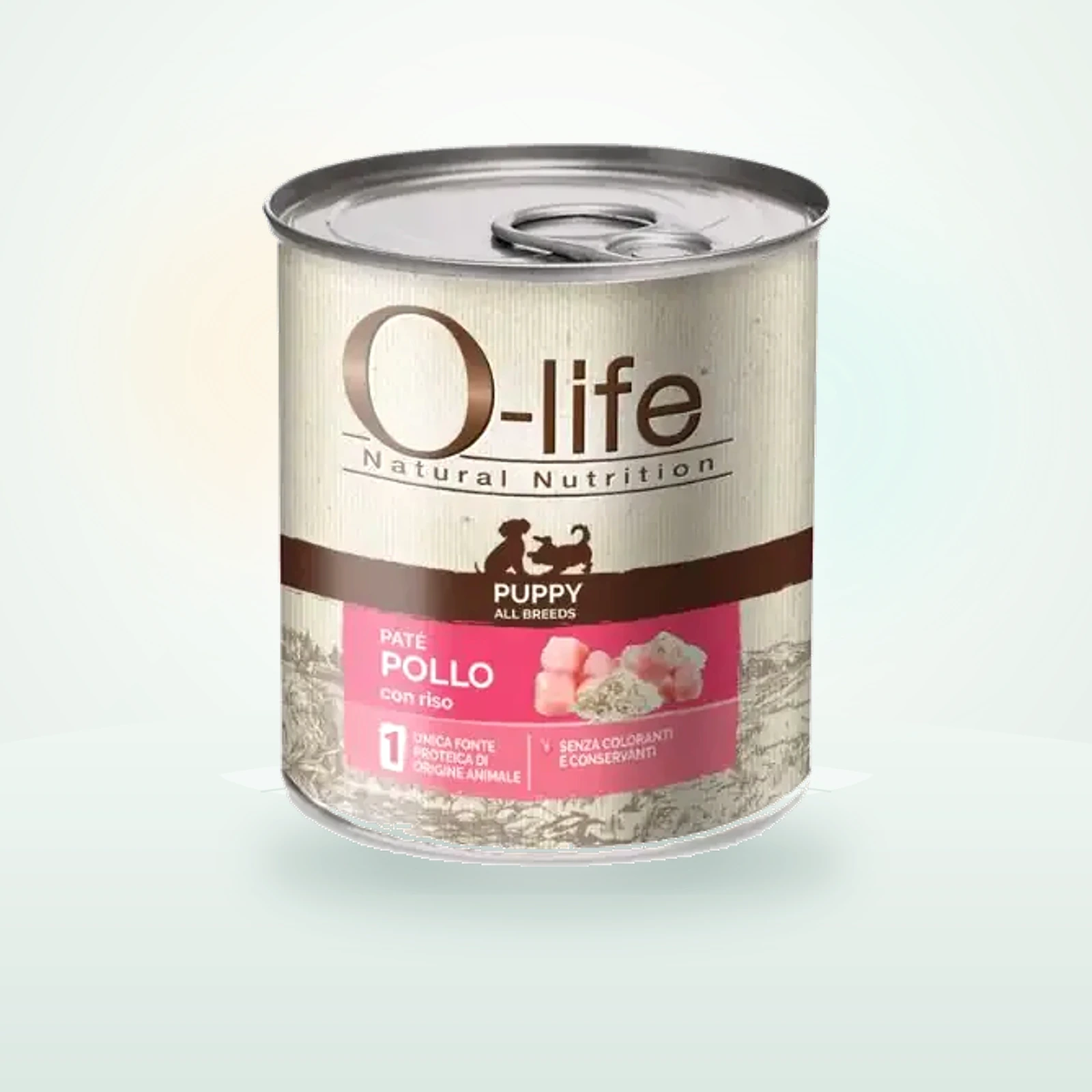 O-Life Dog Puppy Patè Monoproteico