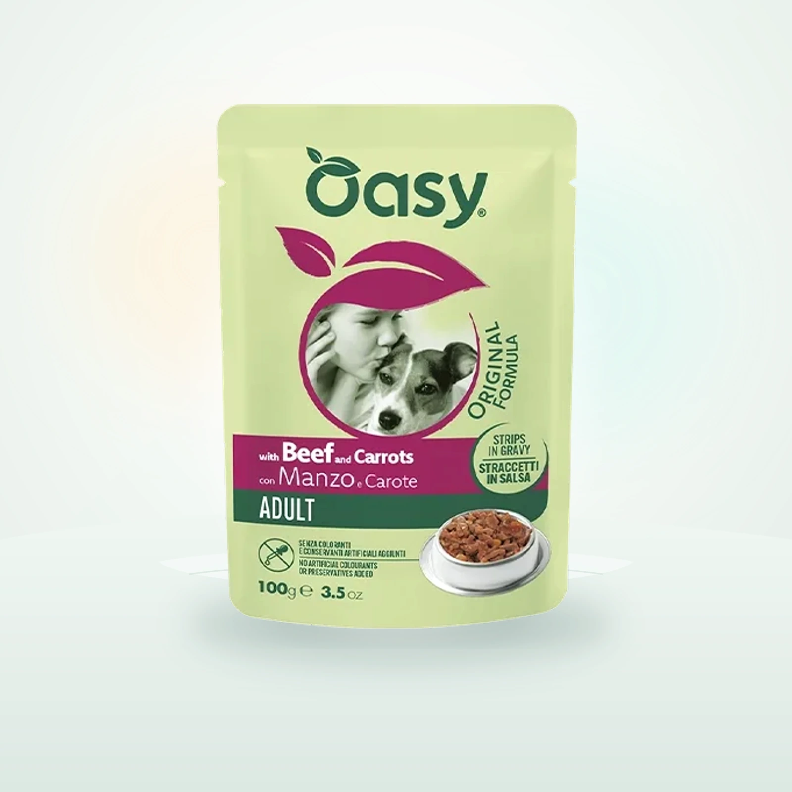 Oasy Adult con Manzo e Carote