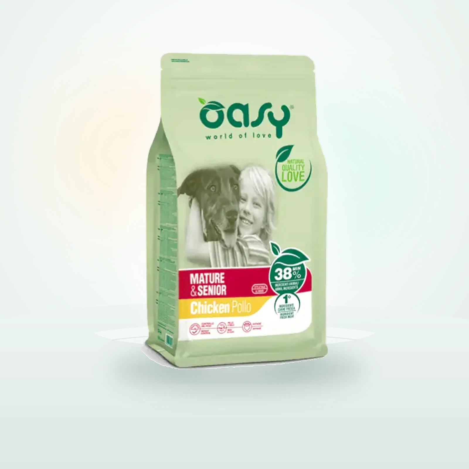 Oasy Dog Mature e Senior Pollo