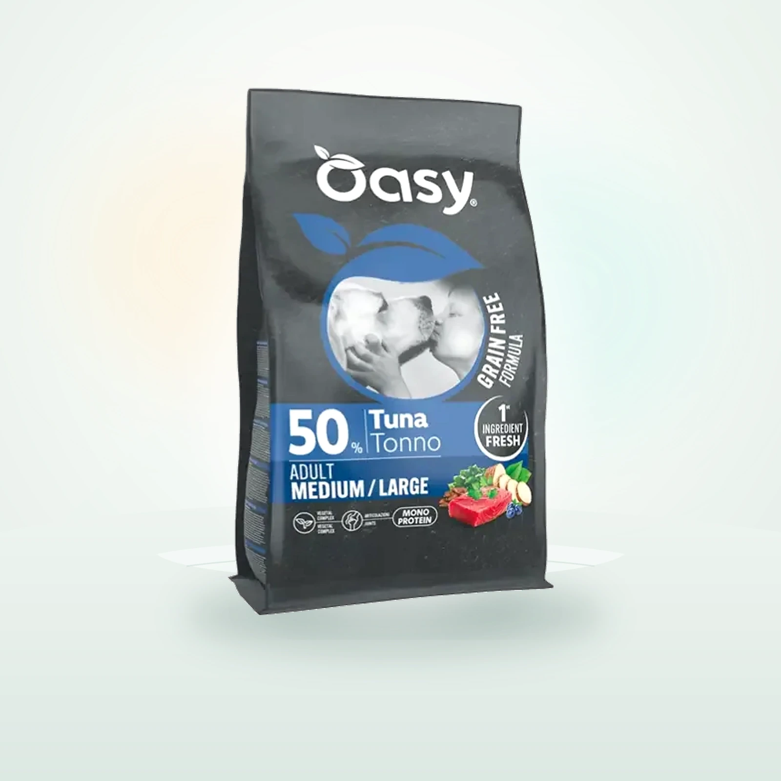 Oasy Grain Free formula Adult Medium/Large Tonno