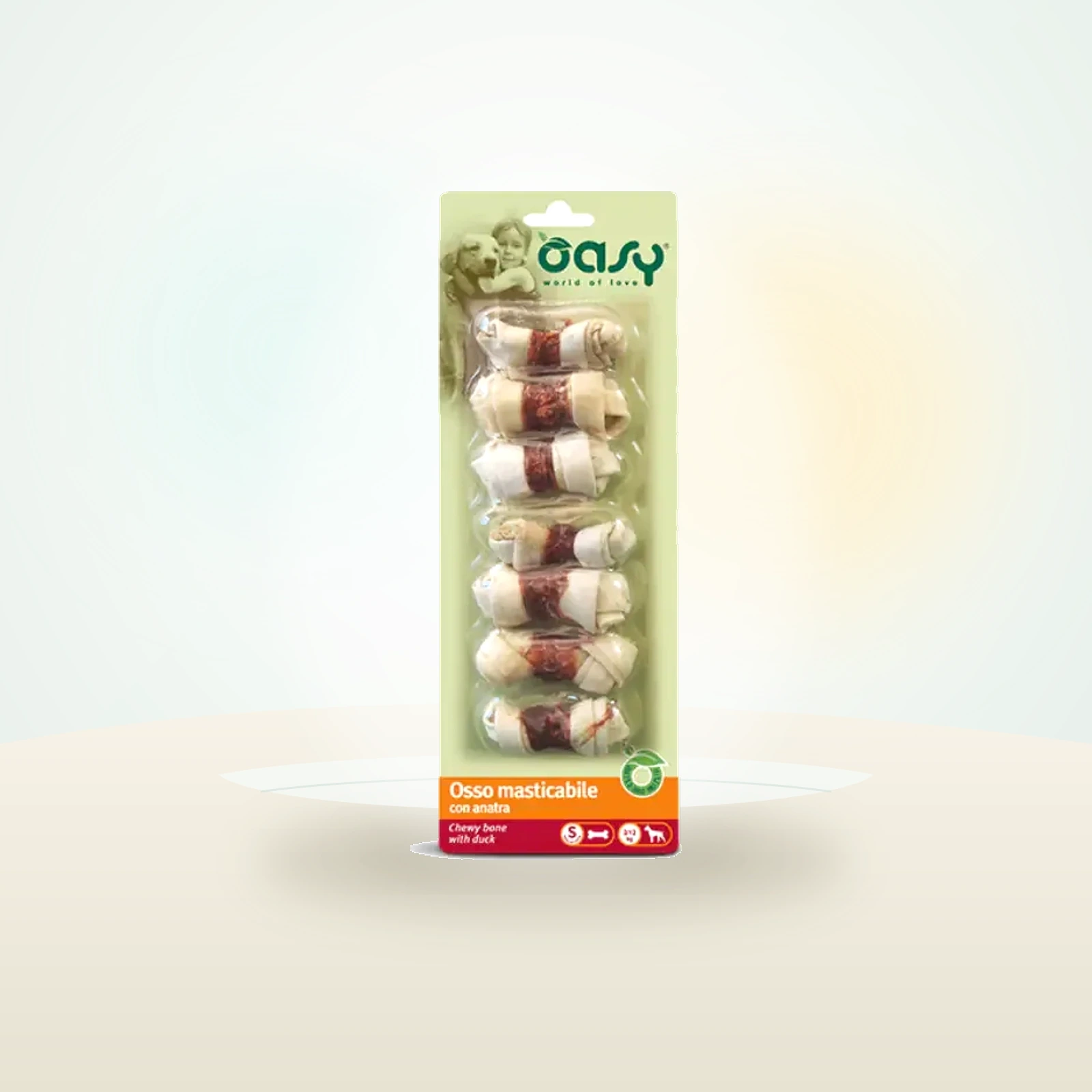 Oasy Osso masticabile con anatra