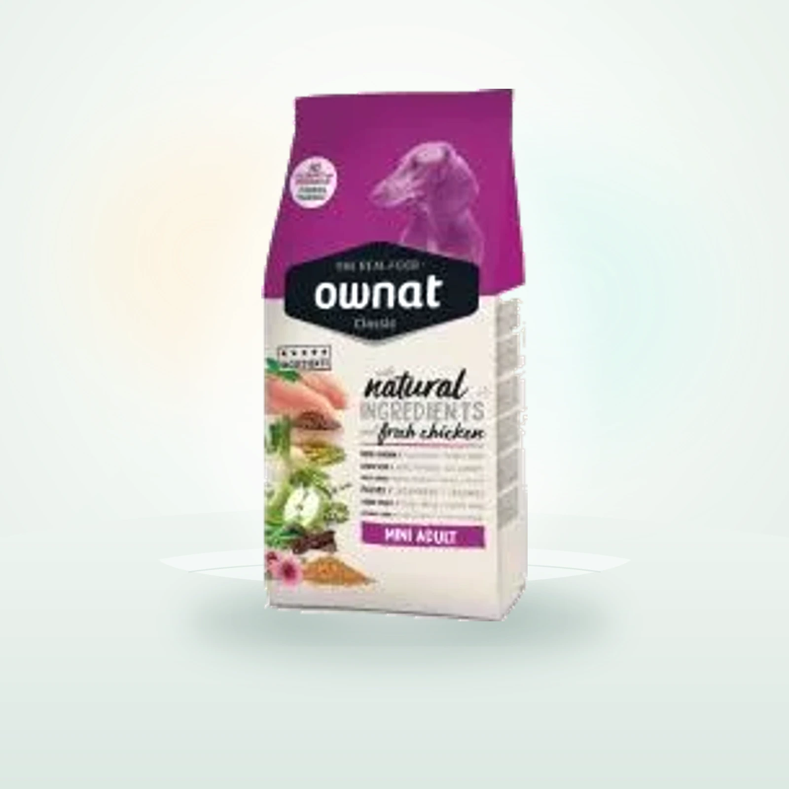 Ownat Classic Mini Adult Croquettes avec Poulet