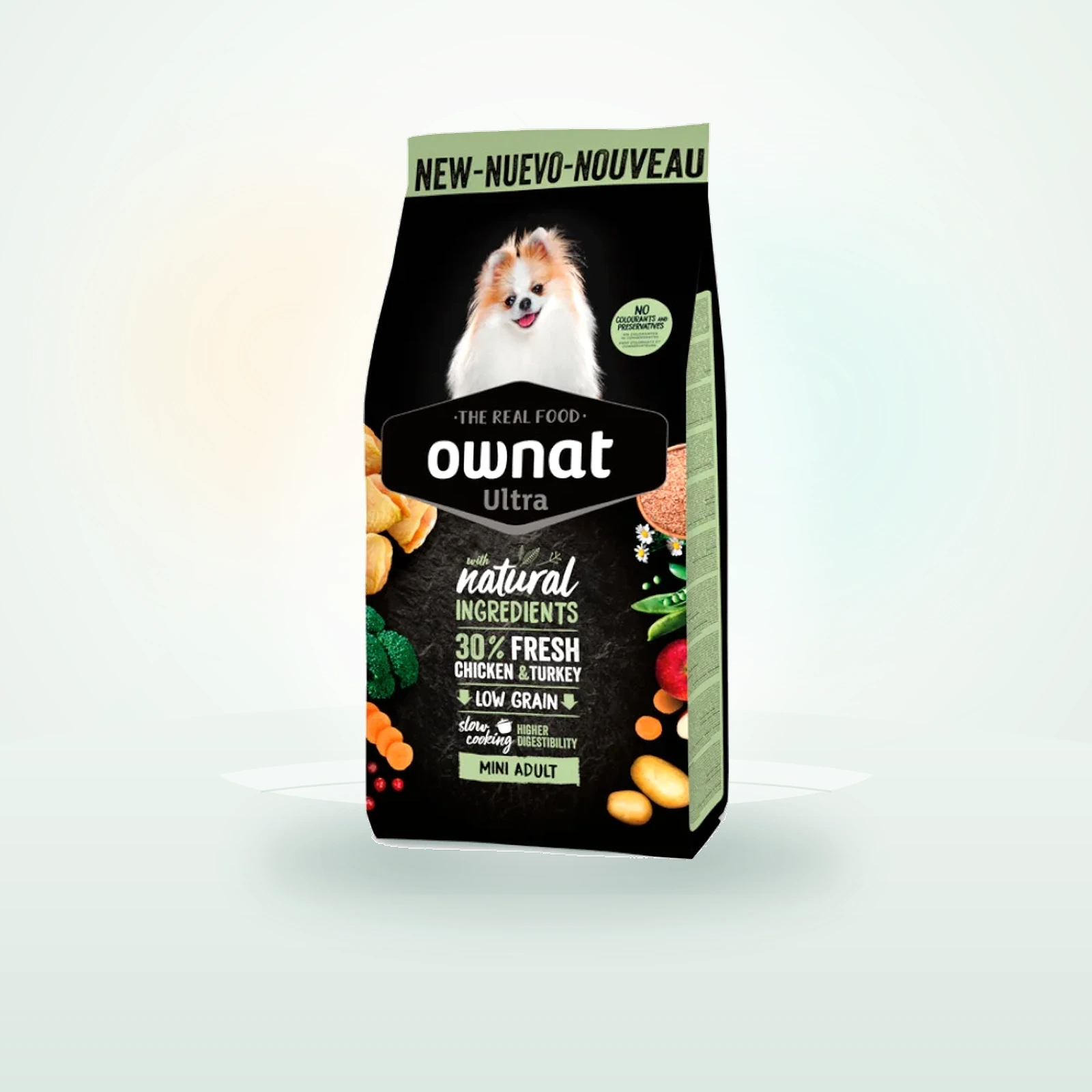 Ownat Mini Adult Ultra Pollo y Pavo pienso
