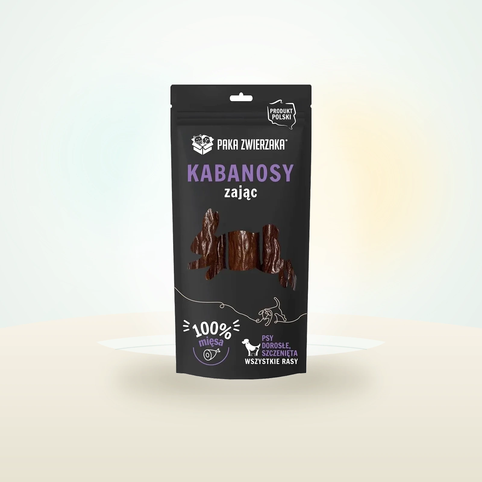 PAKA ZWIERZAKA Kabanosy z zająca dla psów 3 szt.
