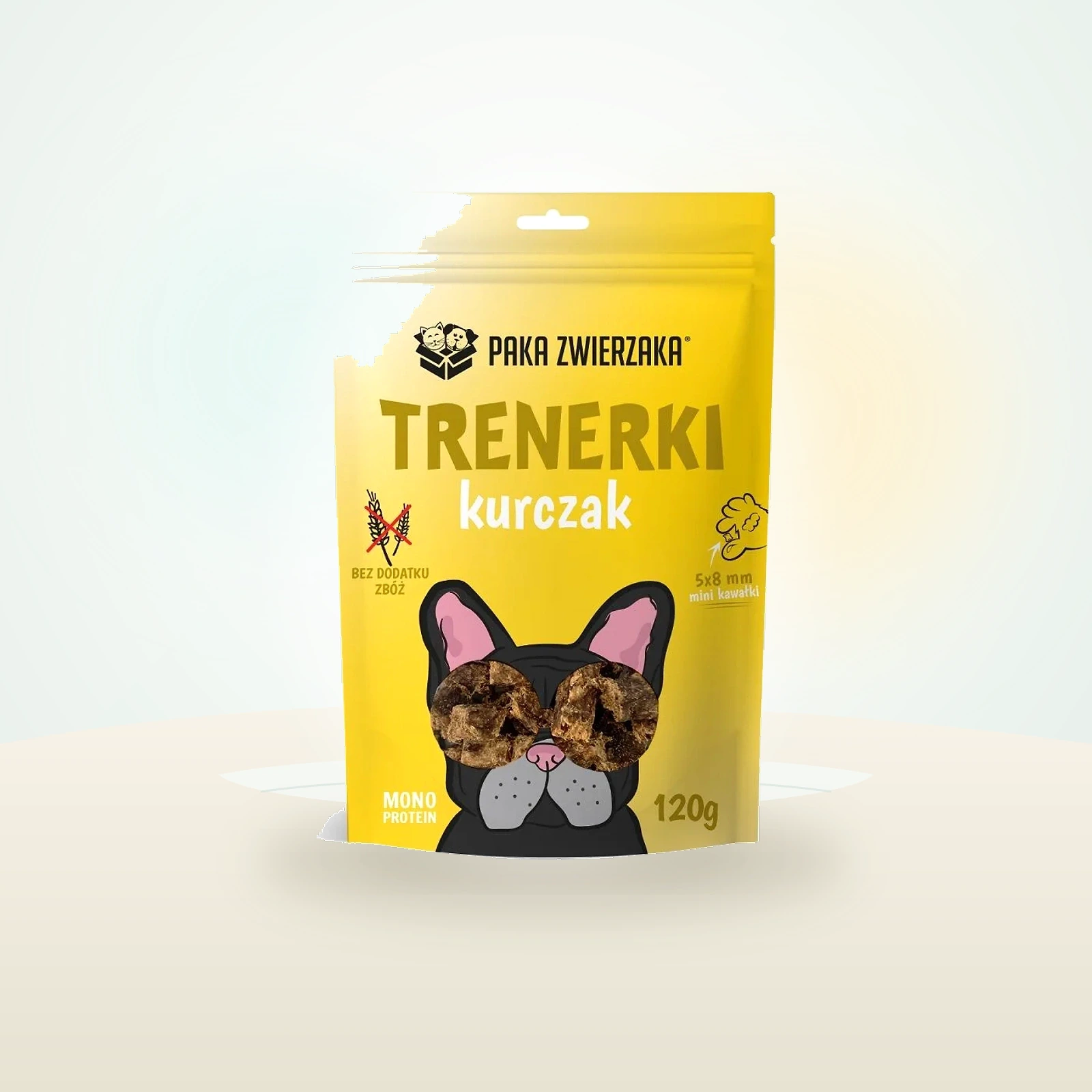 PAKA ZWIERZAKA Trenerki z kurczakiem dla psa
