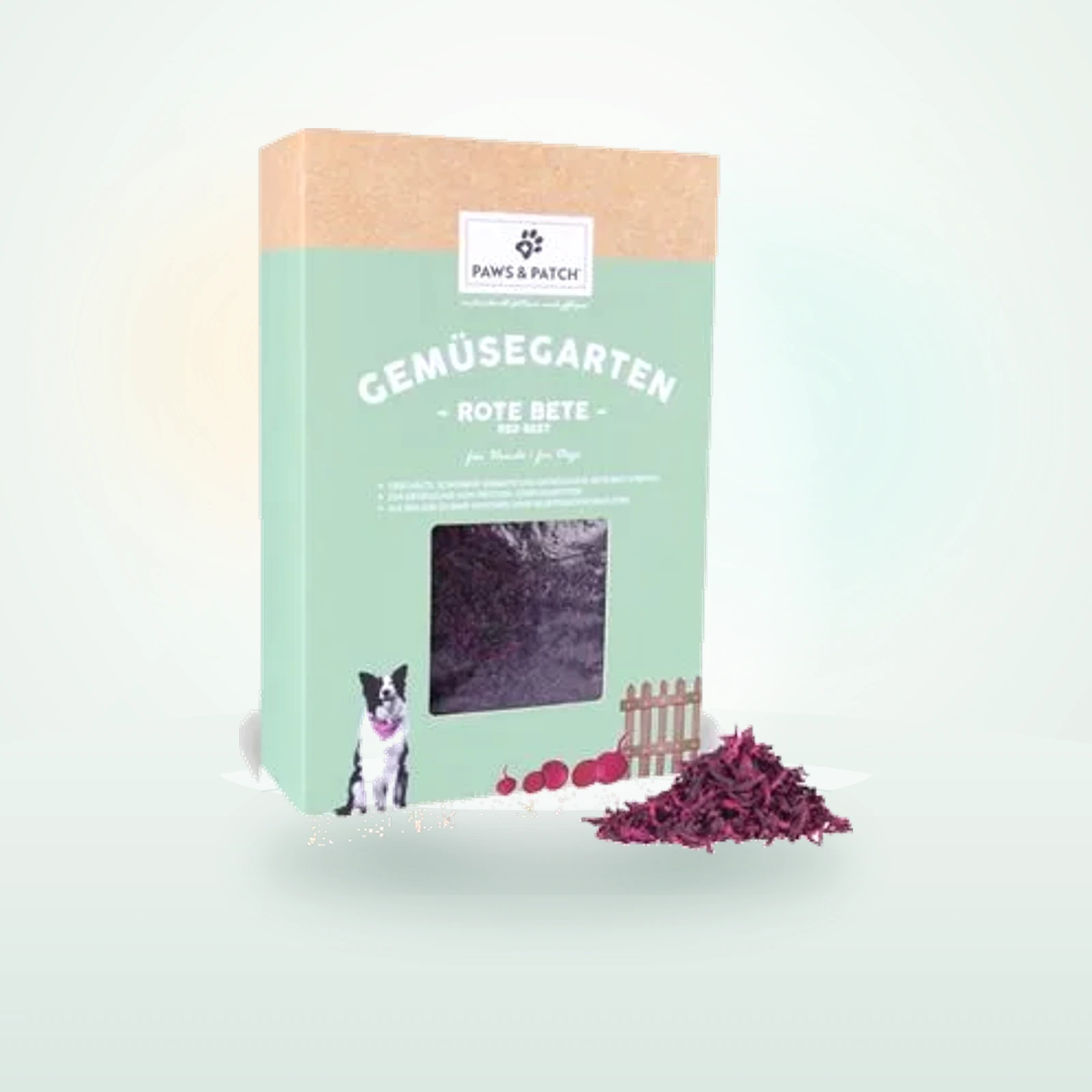 PAWS & PATCH Gemüsegarten tiras de remolacha