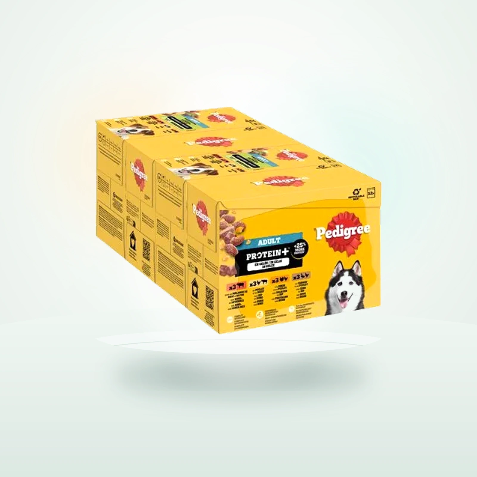 Pedigree Adult Buste Protein Plus in Gelatina