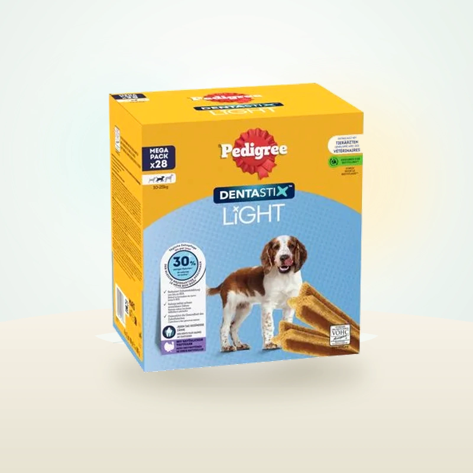 Pedigree Dentastix Light: Zahnpflege Snack für mittelgroße Hunde