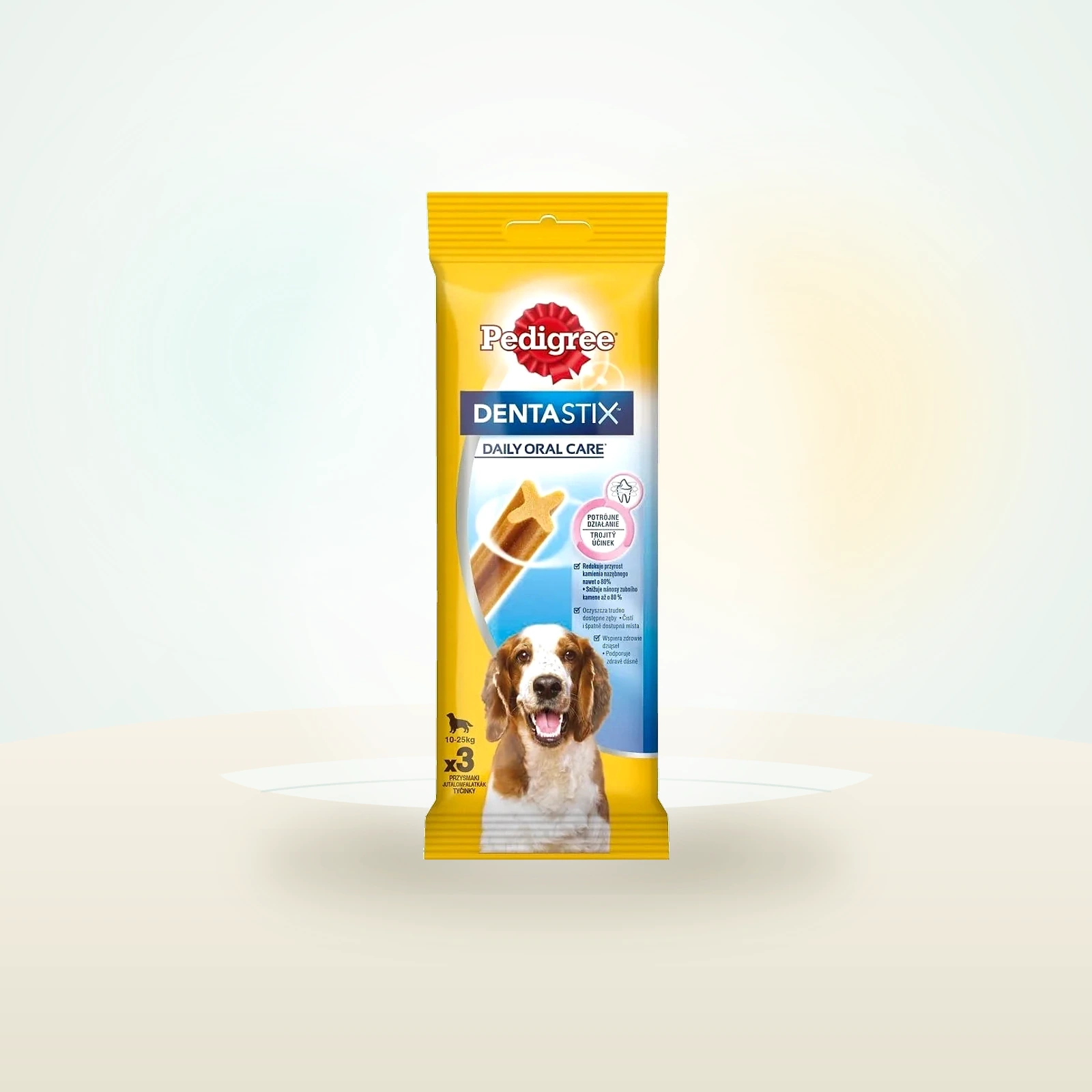 Pedigree DentaStix (średnie rasy) przysmak dentystyczny dla psów 3 szt.