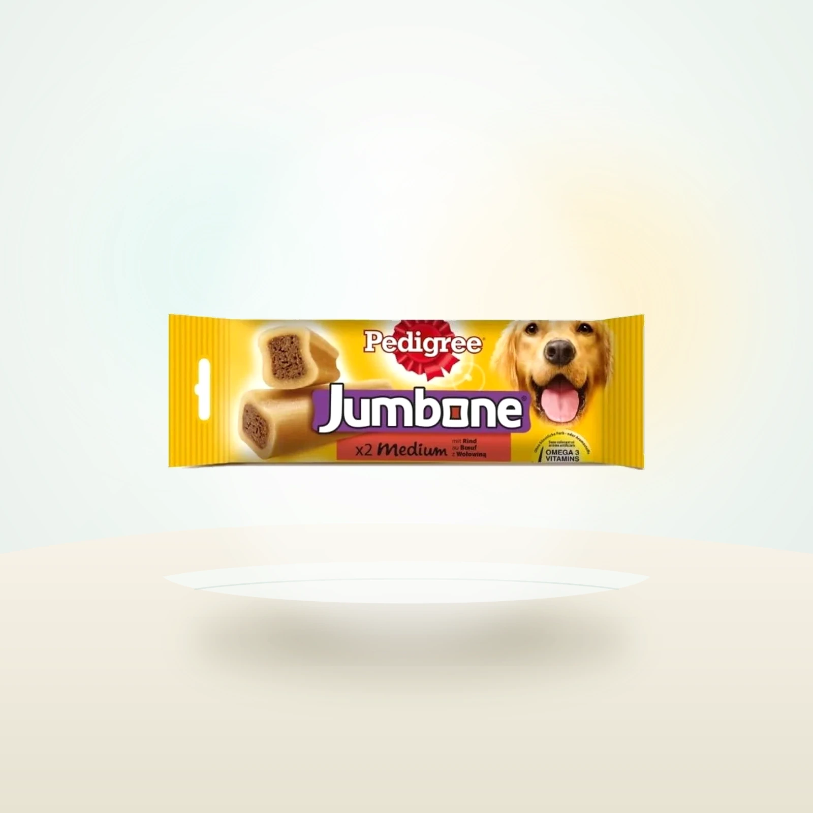 Pedigree Jumbone przysmak o aromacie wołowiny i drobiu dla psów średnich ras