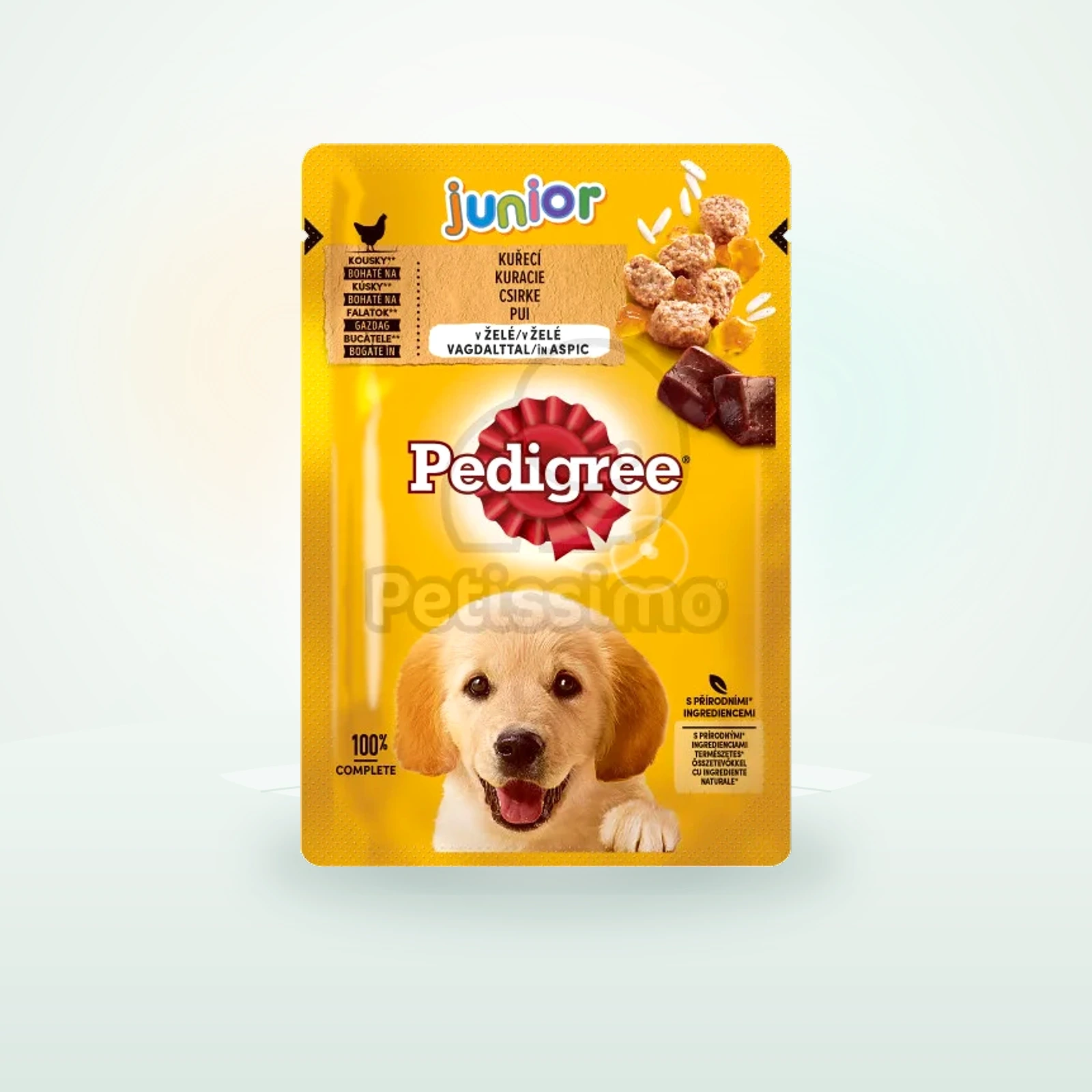 Pedigree Junior alutasakos eledel csirkehússal és rizzsel