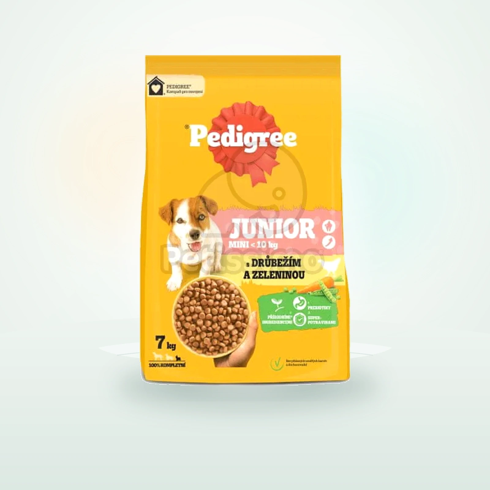 Pedigree Junior S száraz kutyatáp - baromfi, zöldség