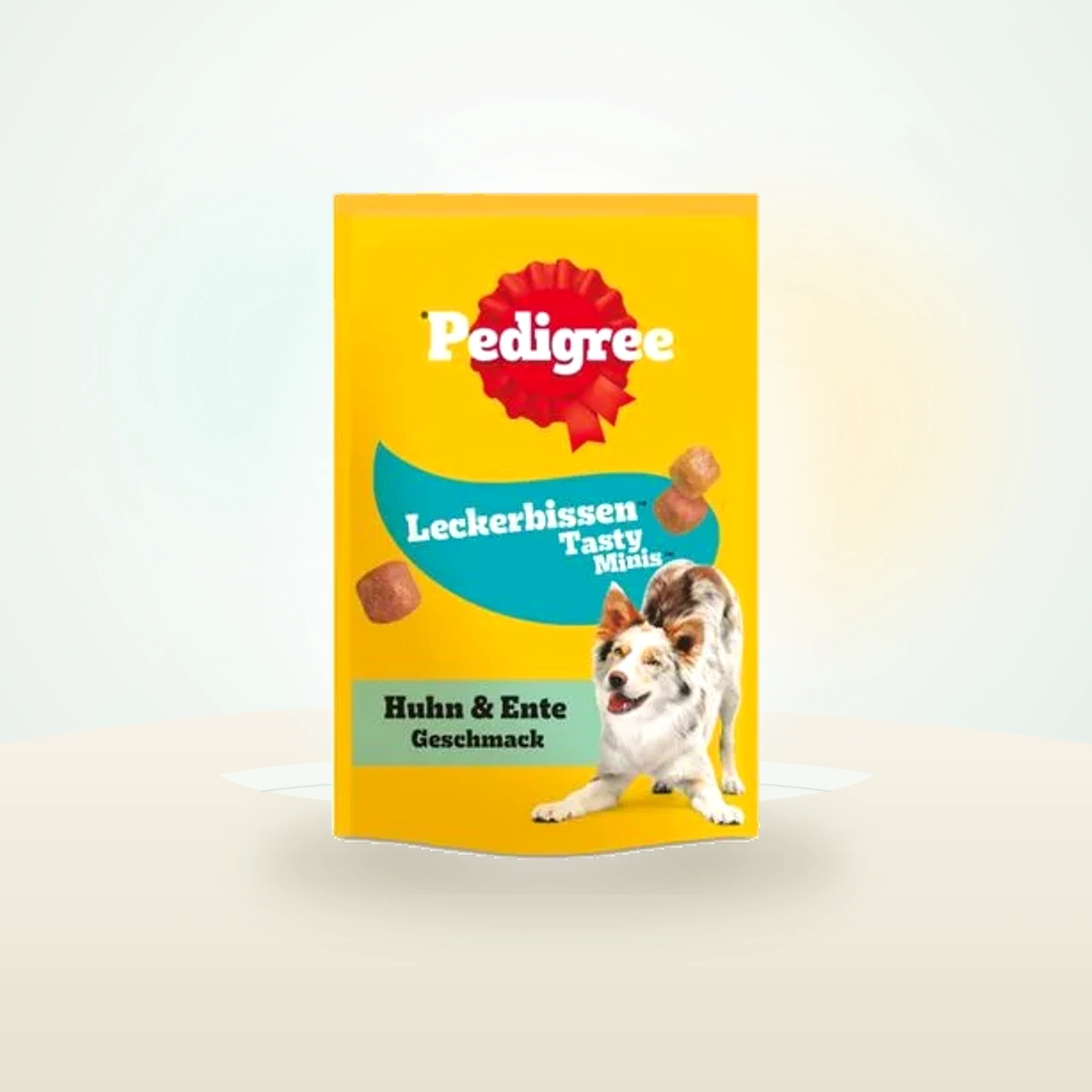 Pedigree Leckerbissen: Kau-Happen Huhn & Ente & Mini-Happen Käse & Rind