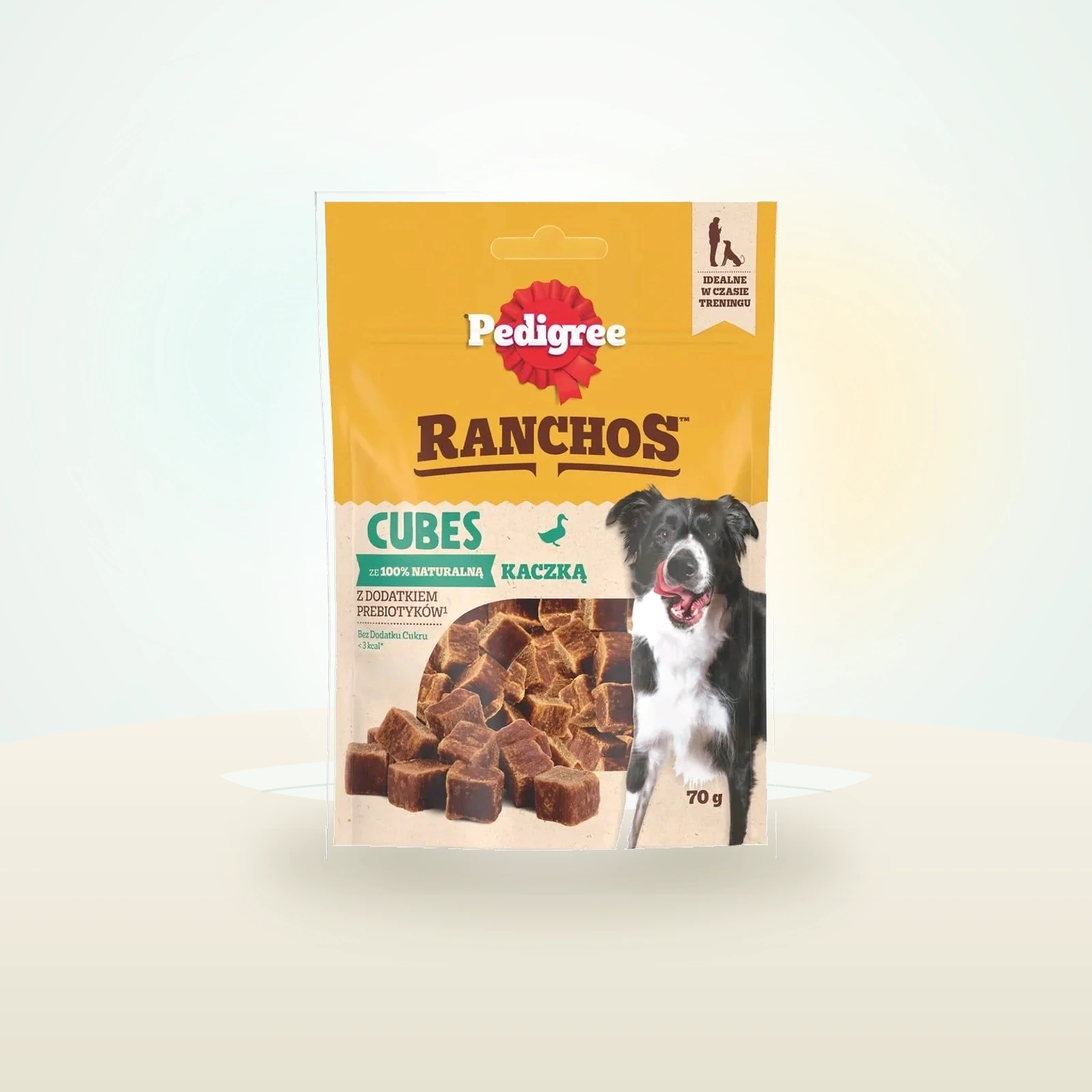 Pedigree Ranchos Cubes karma uzupełniająca dla dorosłych psów z kaczką