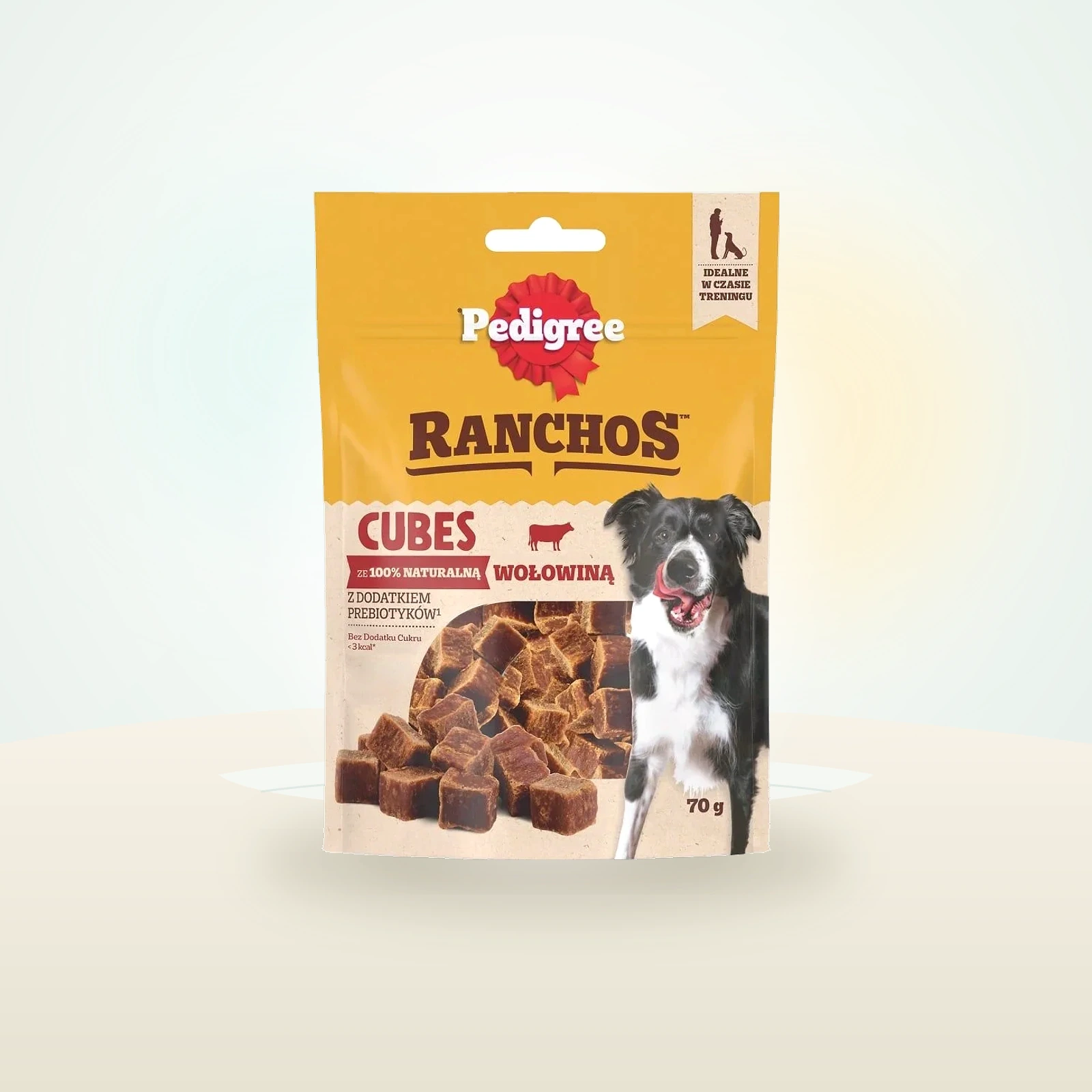 Pedigree Ranchos Cubes karma uzupełniająca dla dorosłych psów z wołowiną