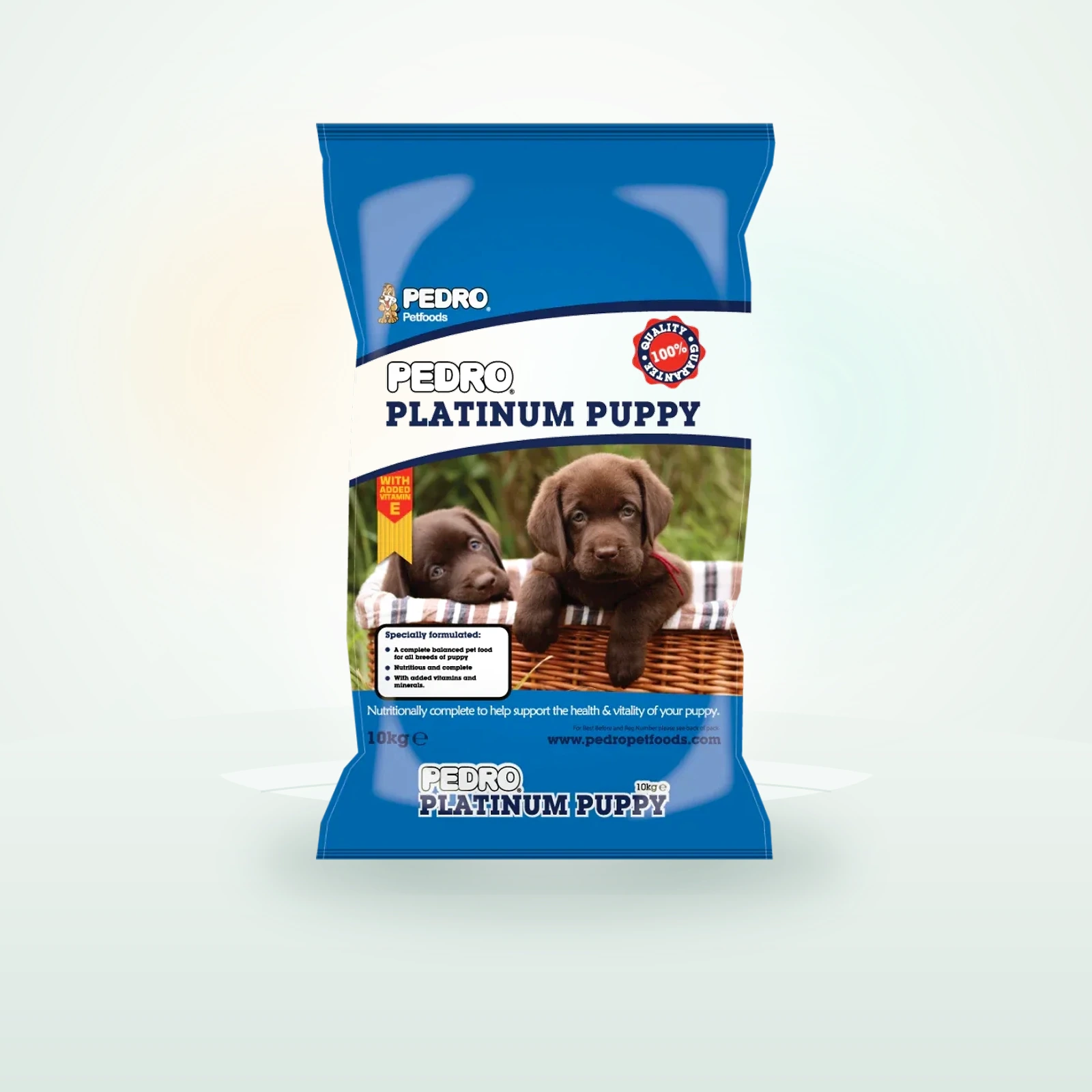 Pedro Platinum Puppy VAT Free Dry Working Dog Food