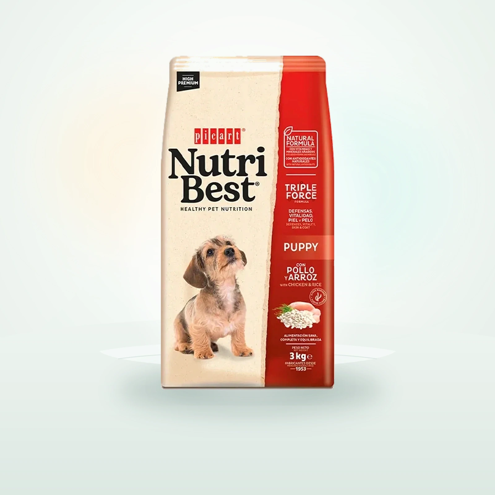 Picart Nutribest PUPPY Chicken and Rice