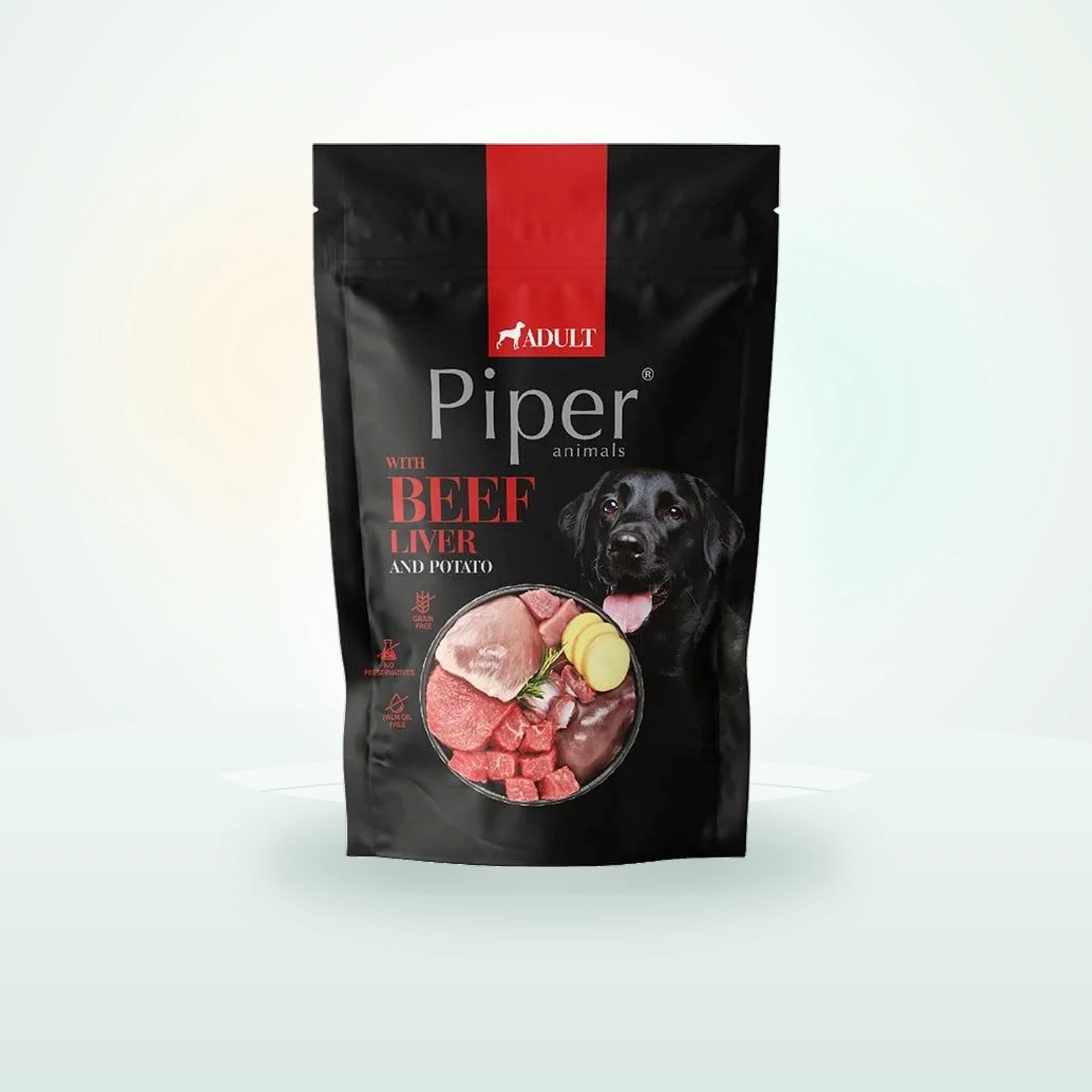 PIPER Animals z wątrobą wołową i ziemniakiem mokra karma dla psa
