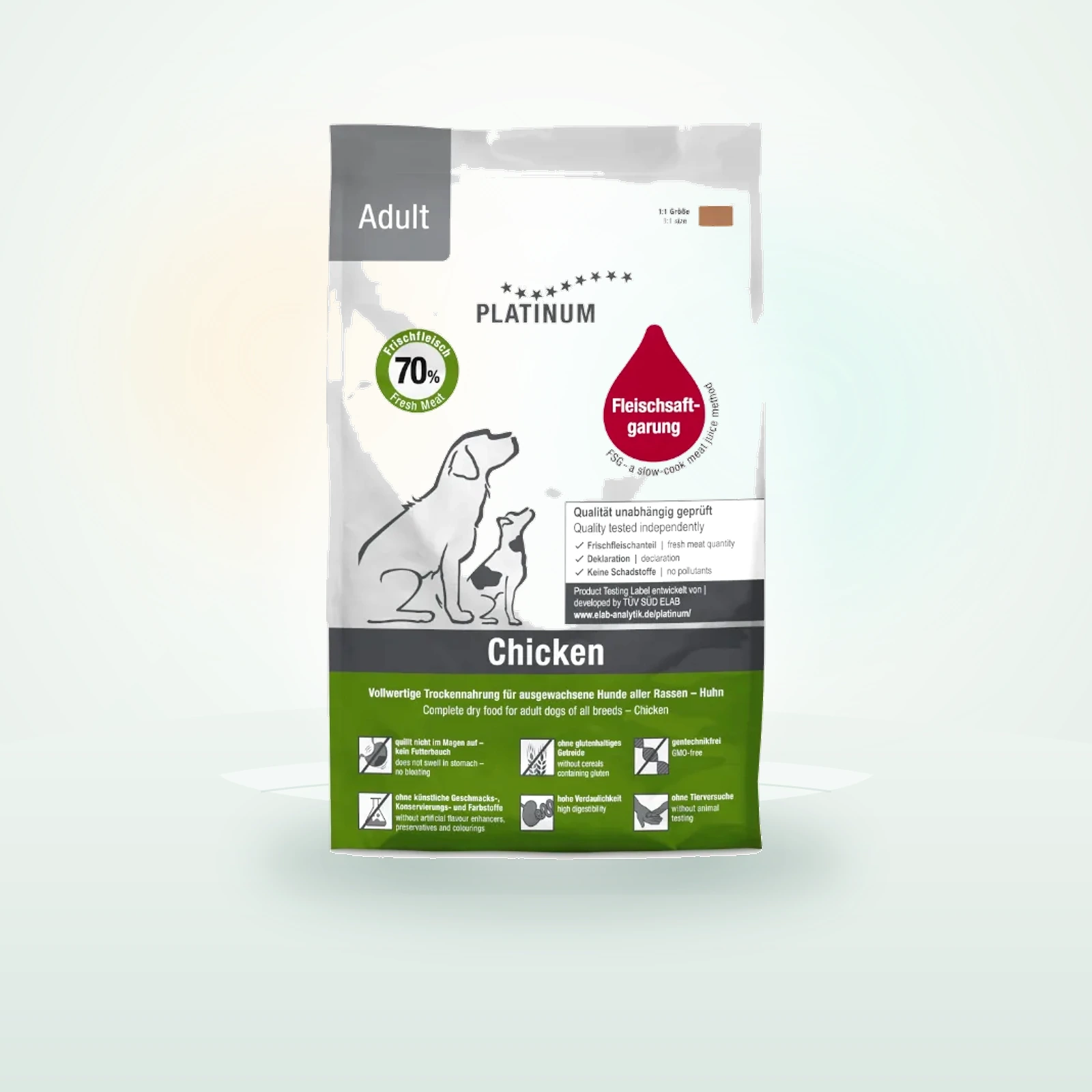 Platinum Adult Pollo pienso