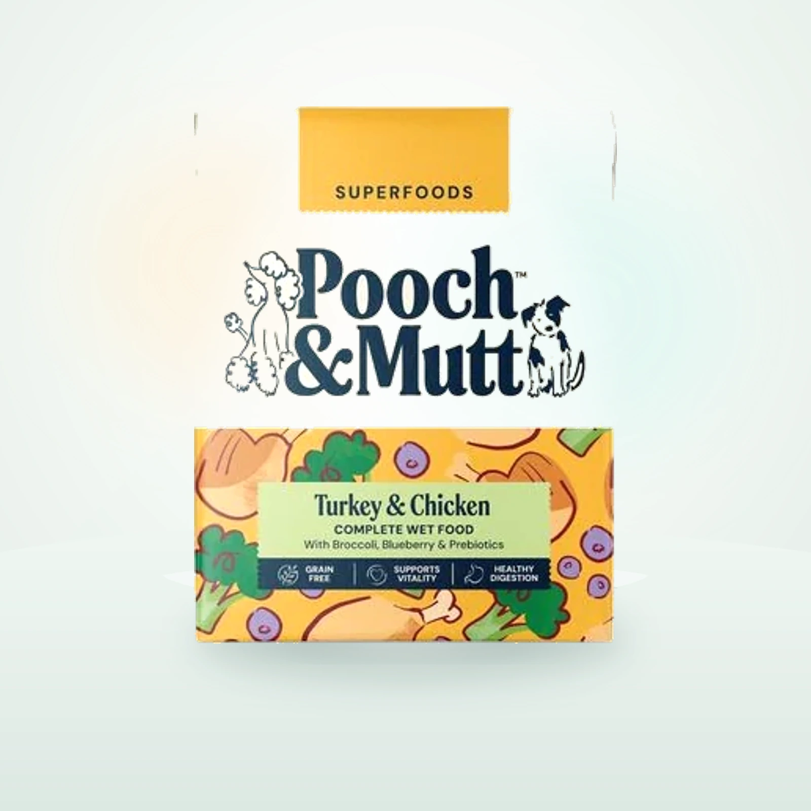 Pooch & Mutt Wet Dog Food - Turkey & Chicken
