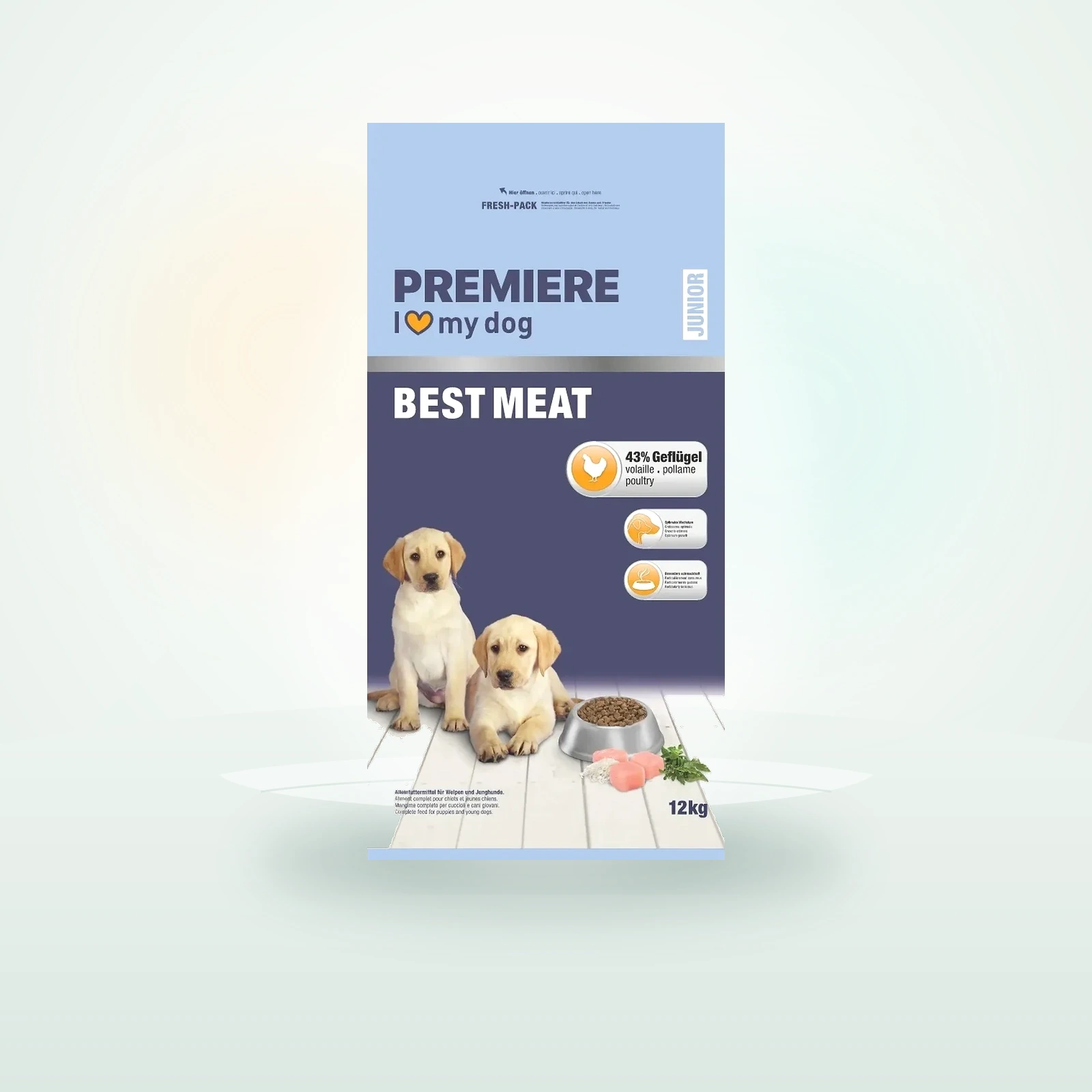 Premiere Best Meat Cane Junior Pollo