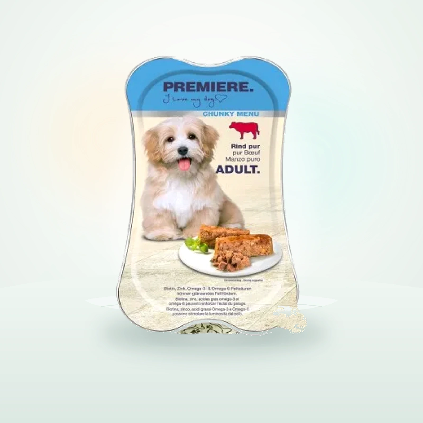 PREMIERE Chunky Menu Adult Pur bœuf
