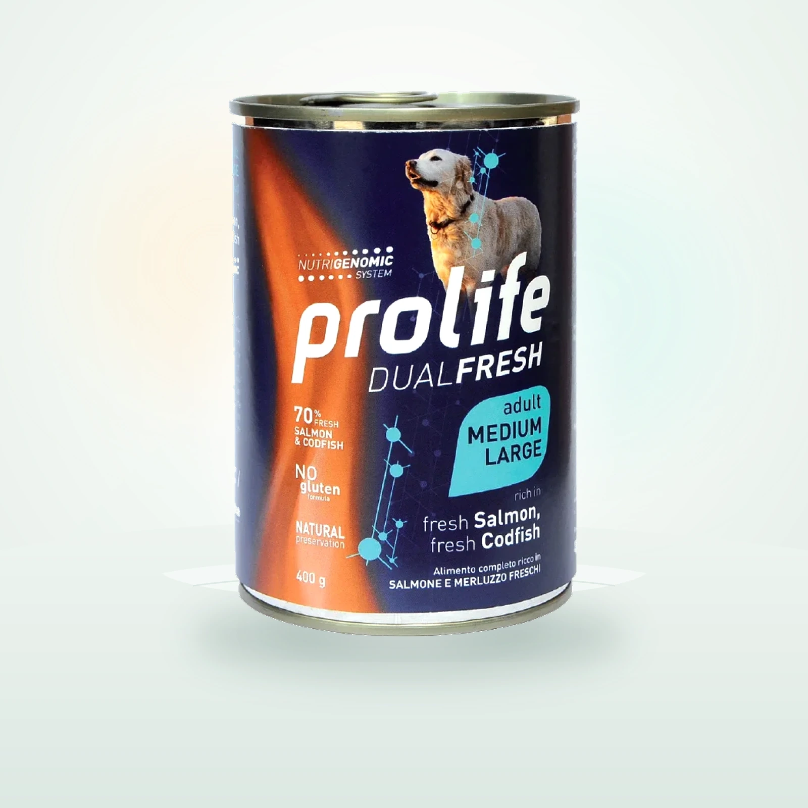 Prolife Dual Fresh Adult fresh Salmon, fresh Codfish & Rice - Medium/Large