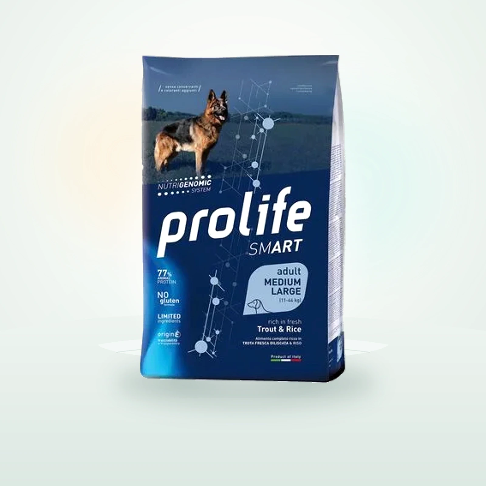 Prolife Smart Adult Medium / Large Breed Truite et riz